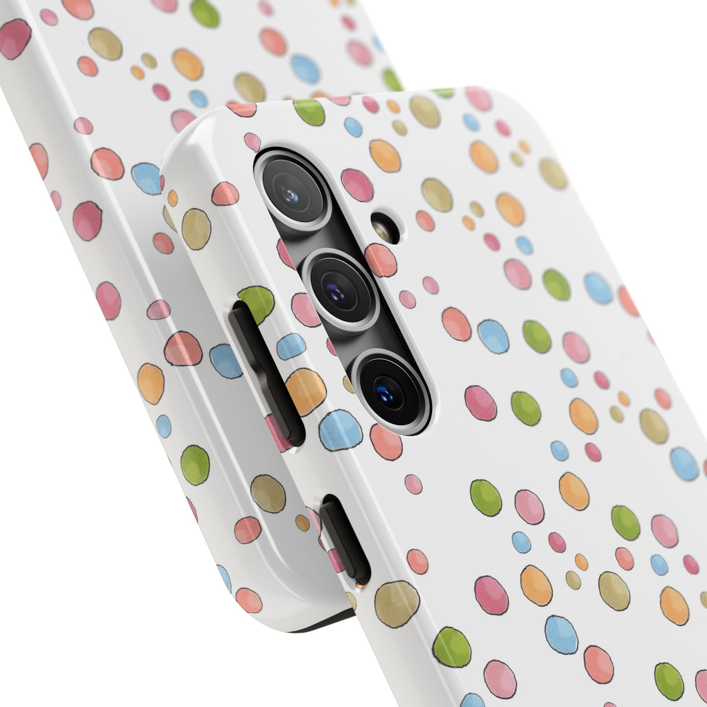 Clown Dots White Phone Case