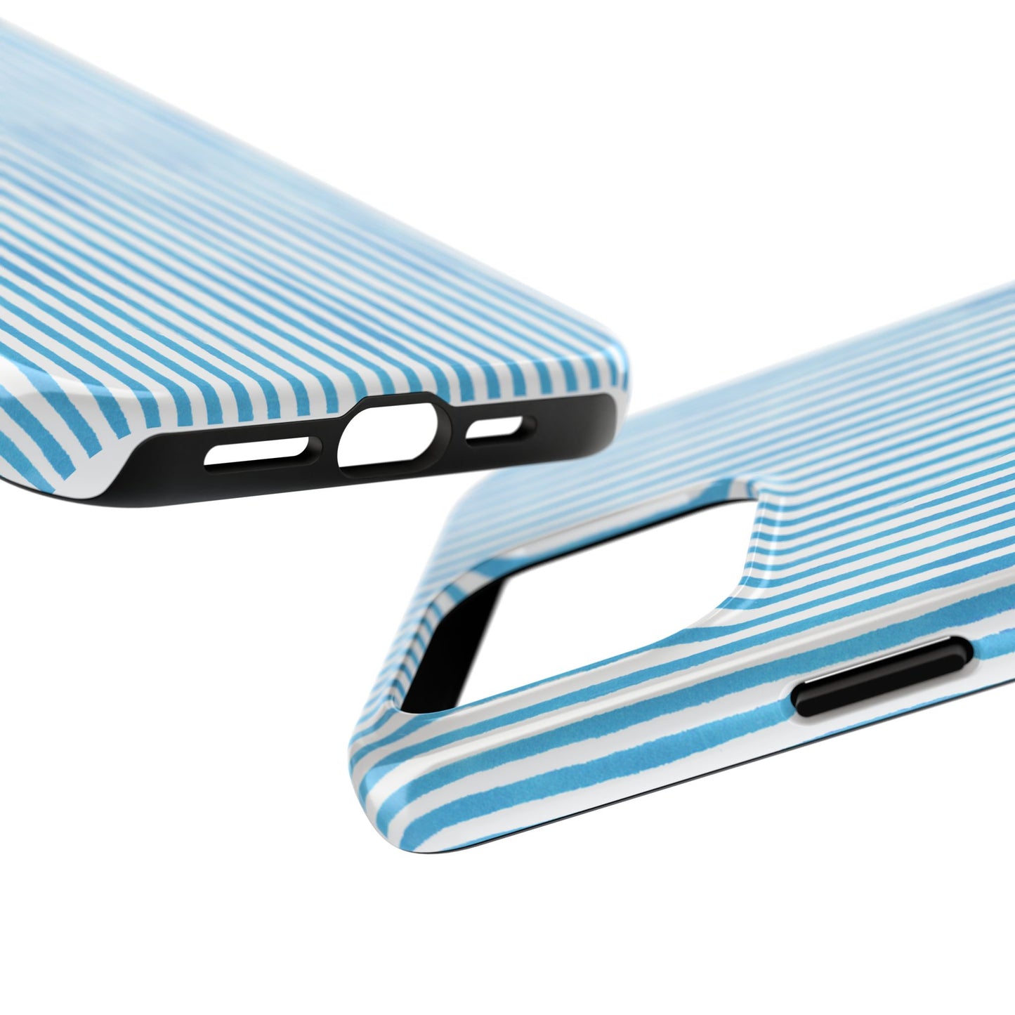 Lazy Stripe Turquoise Phone Case