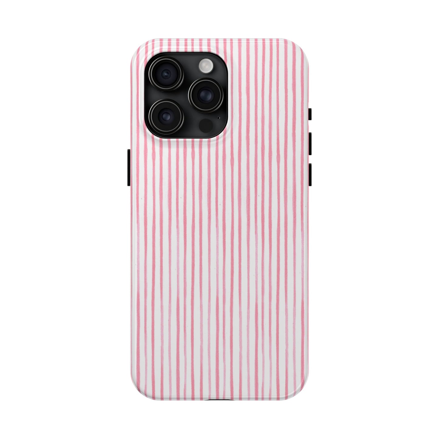 Candy Stripe White / Pink Phone Case
