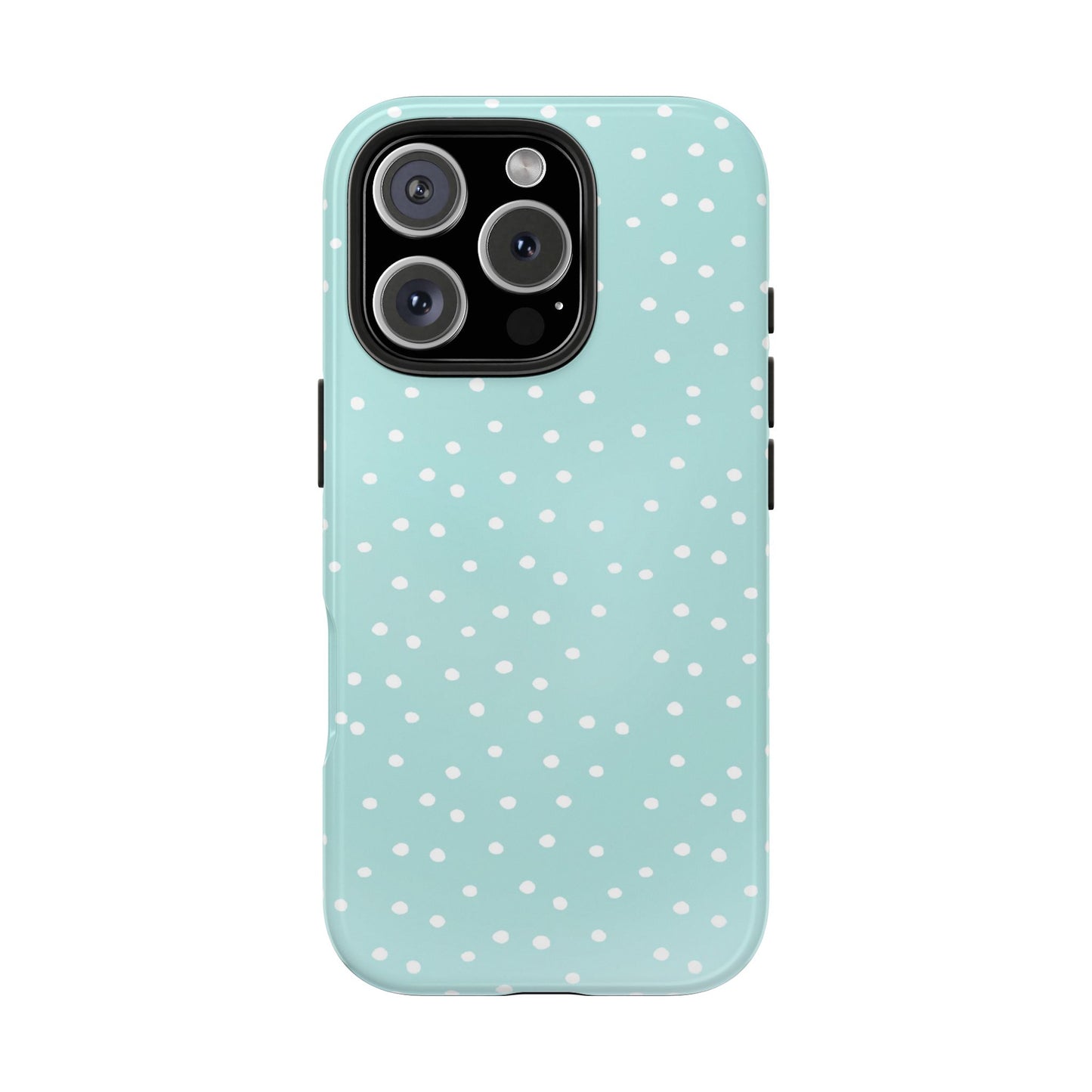 Petite Dots Seafoam / White Phone Case