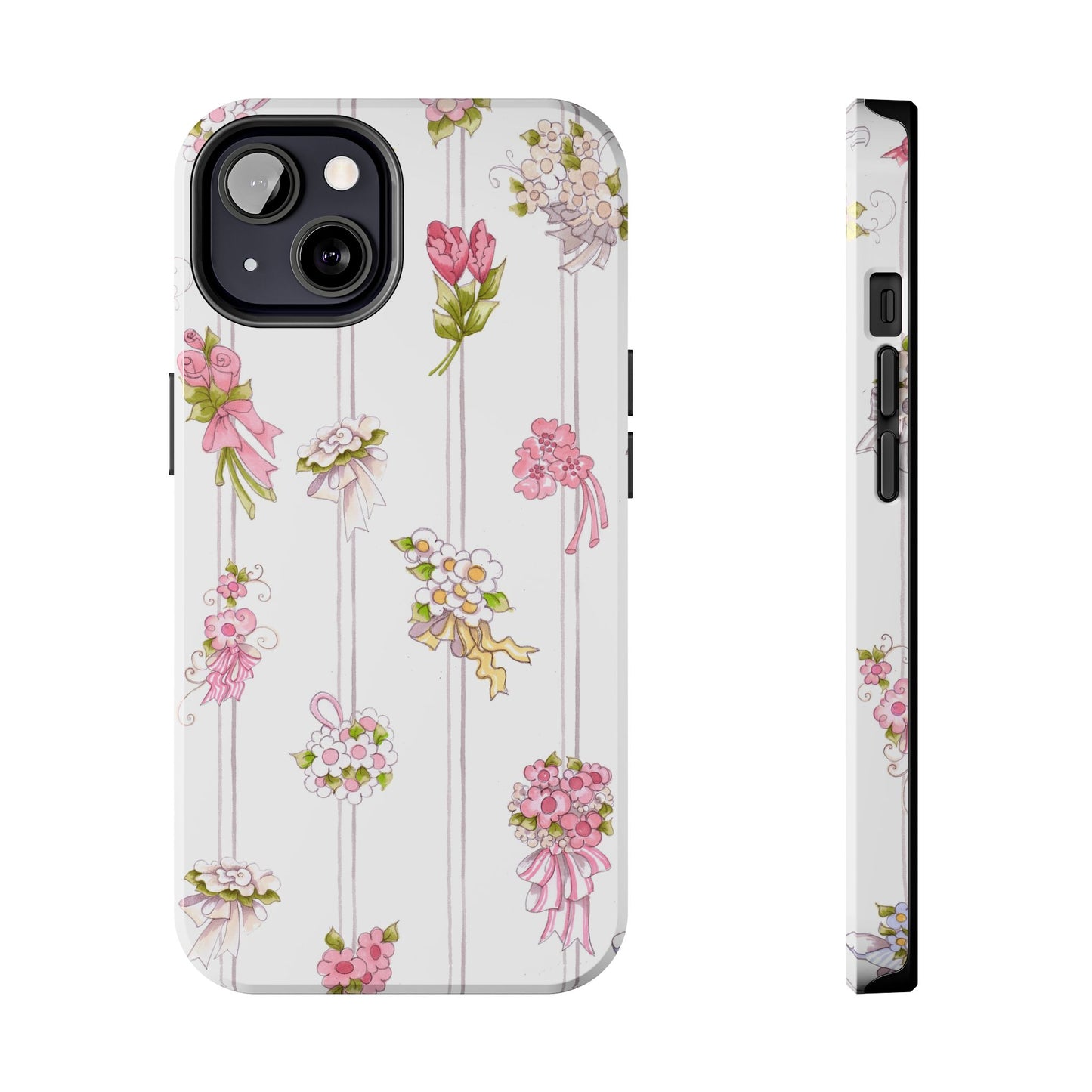 Bouquet Stripe Phone Case