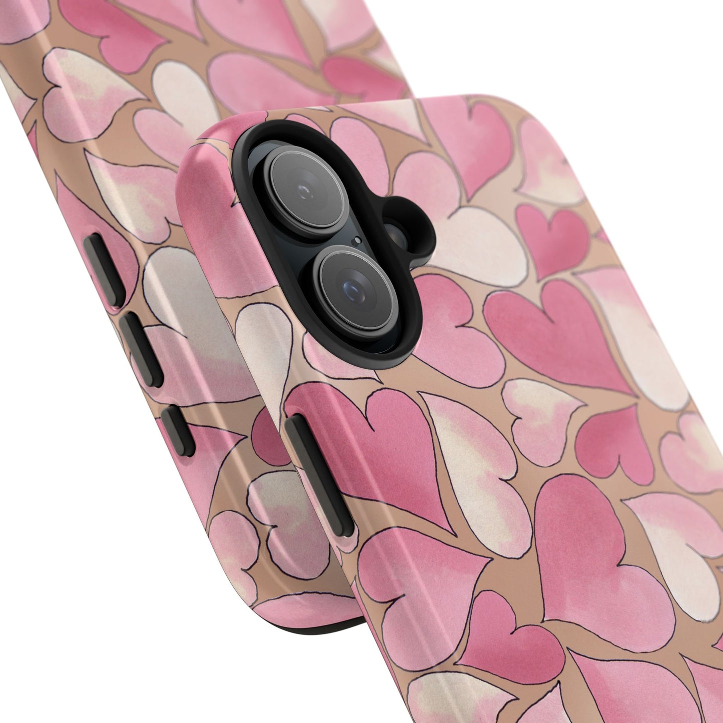 Hearts Malt Phone Case