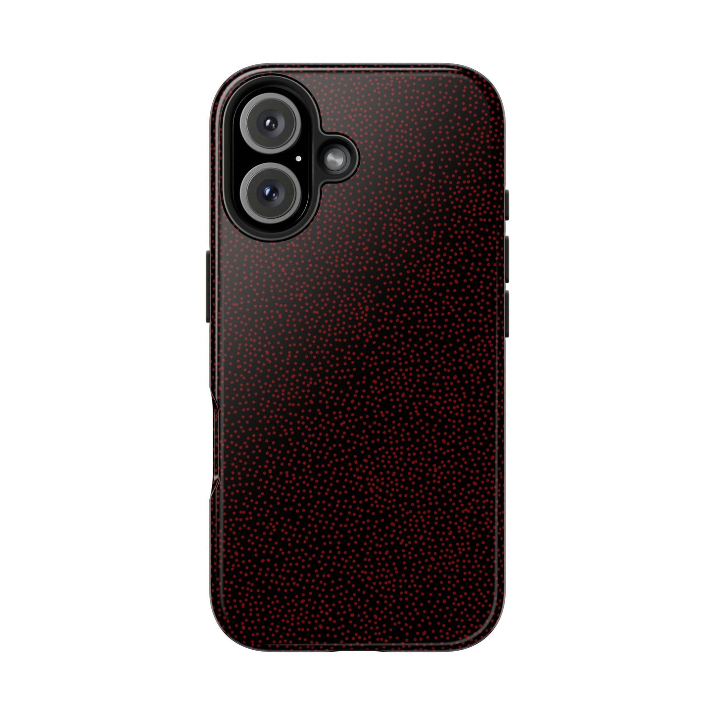 Mini Dot Black / Red Phone Case