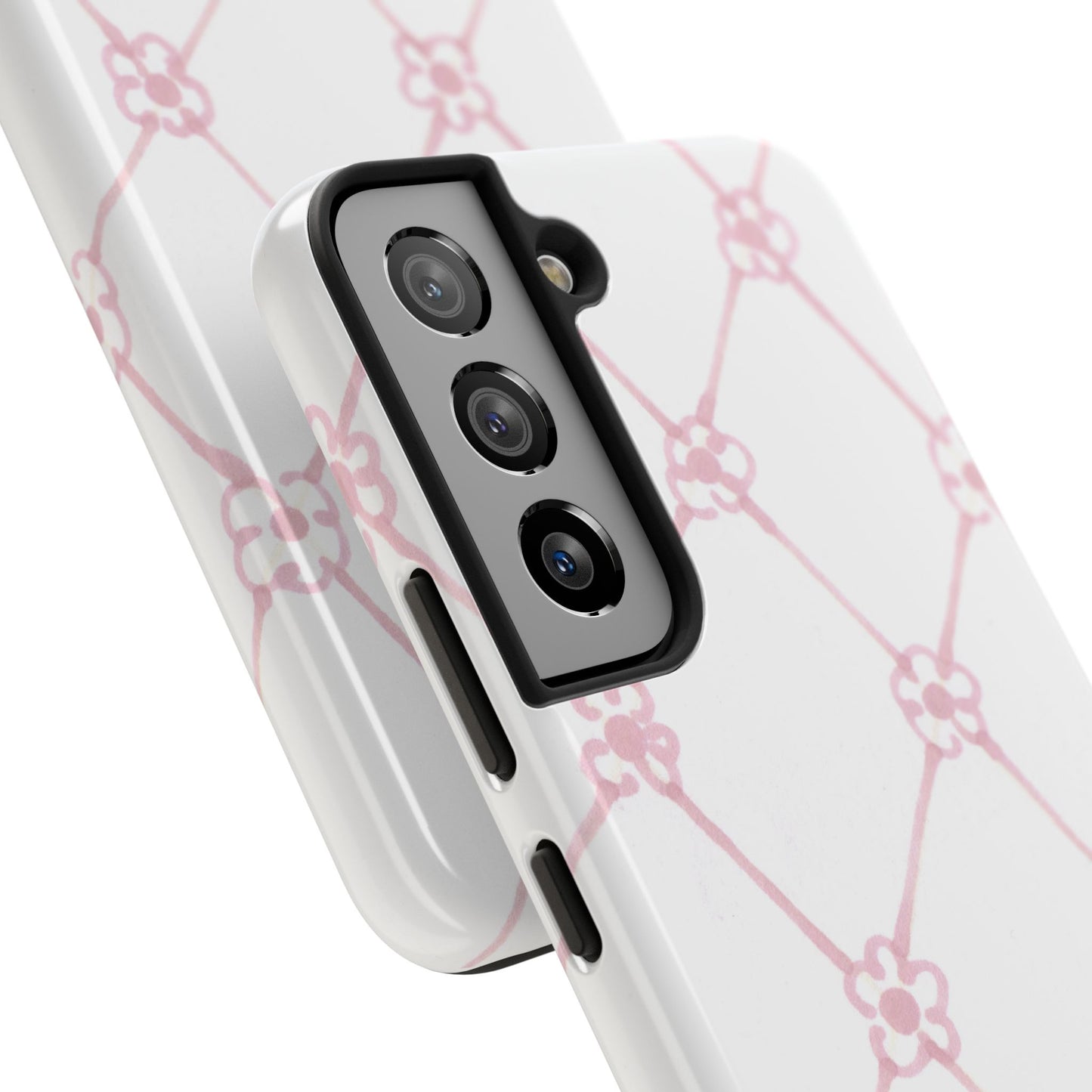 Flower Model Scroll Phone Case
