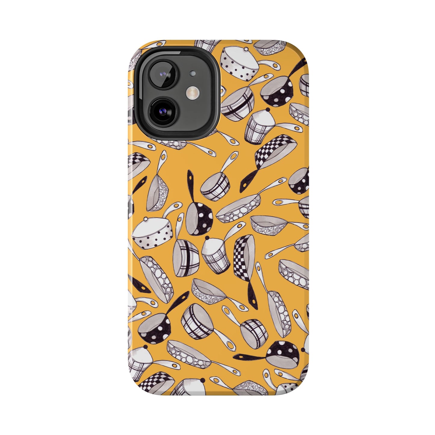 Pots & Pans Flyin' Yellow Phone Case