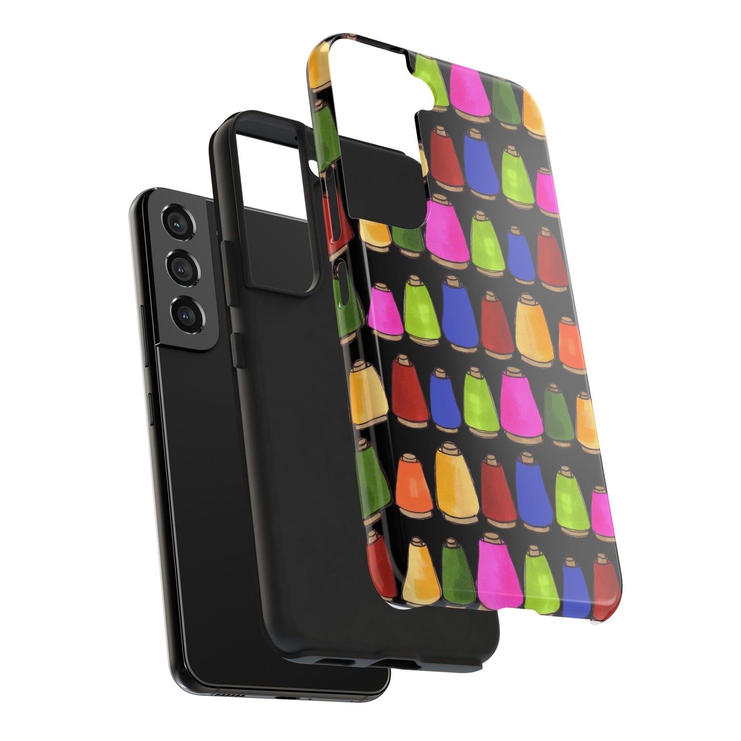 Coneiferous Black / Multi Phone Case