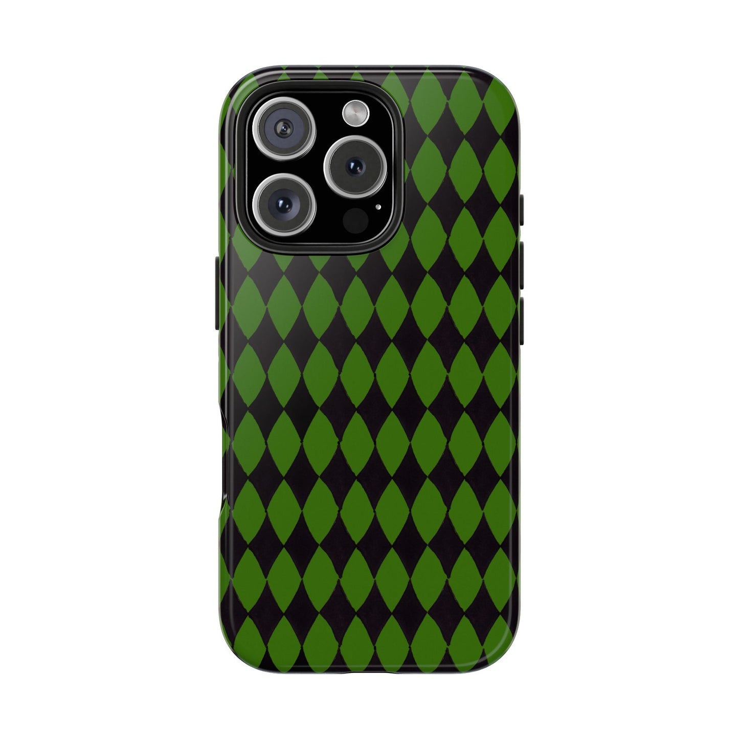 Diamond Green / Black Phone Case