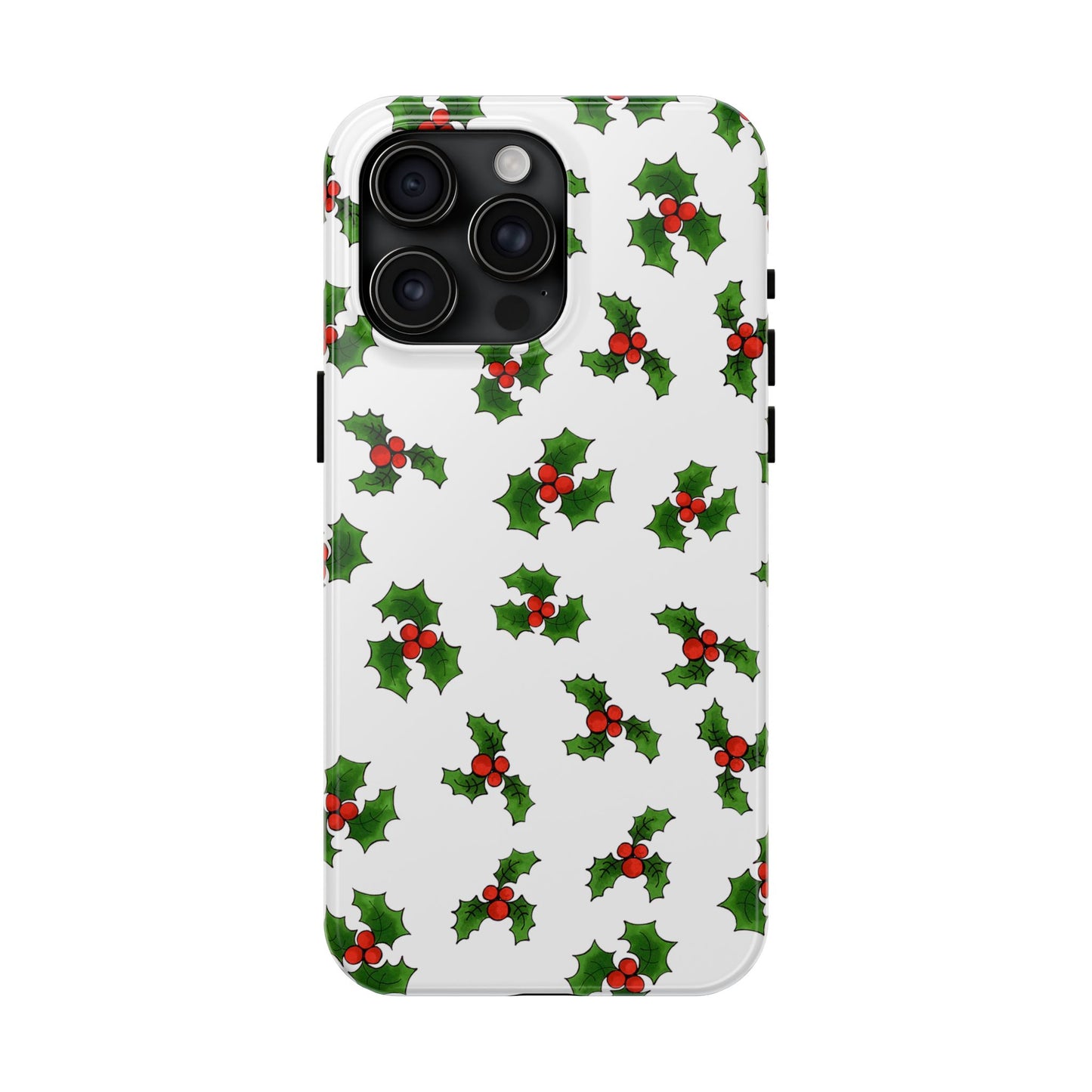 Lotsa Holly White Phone Case
