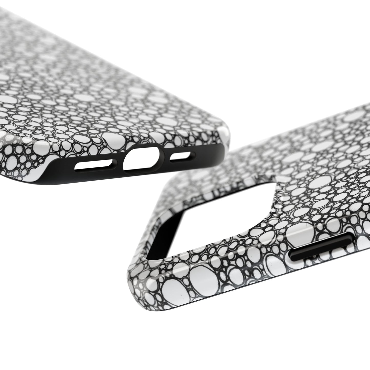 Air Bubbles Black Phone Case
