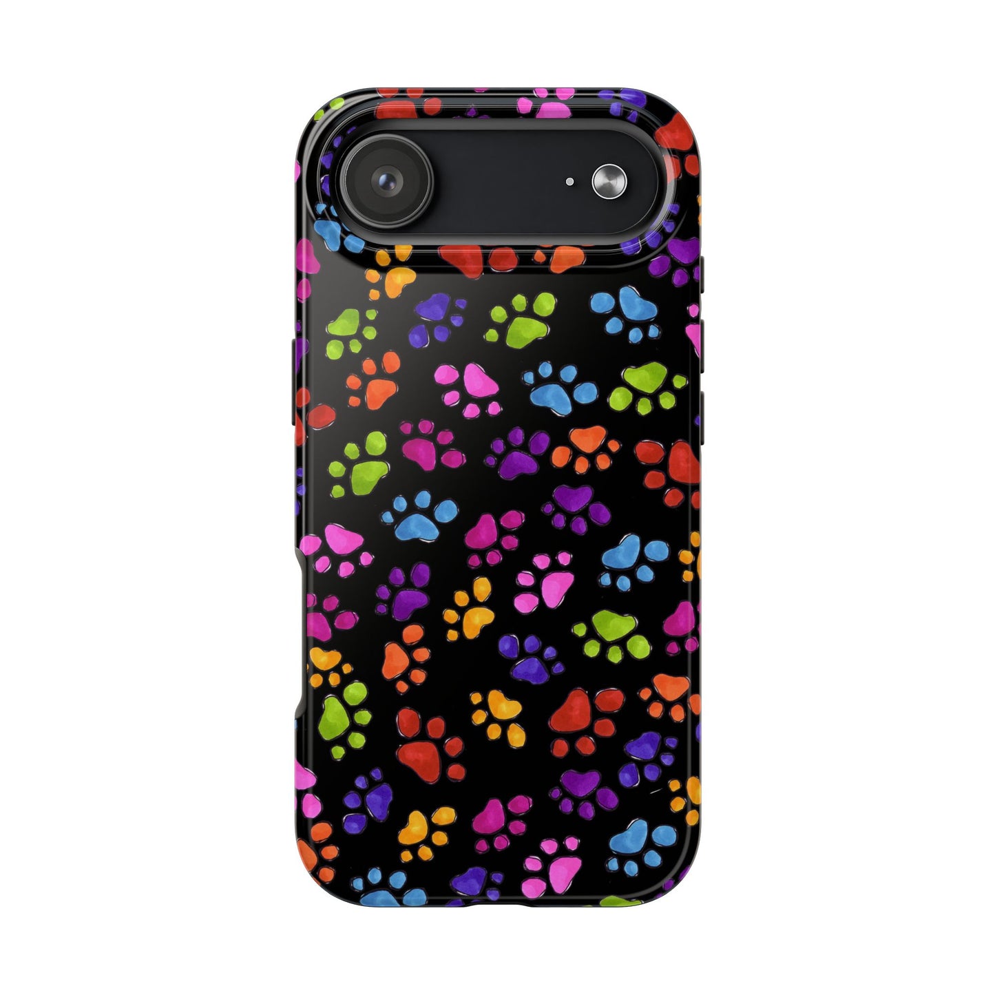 Fancy Paws Black Phone Case