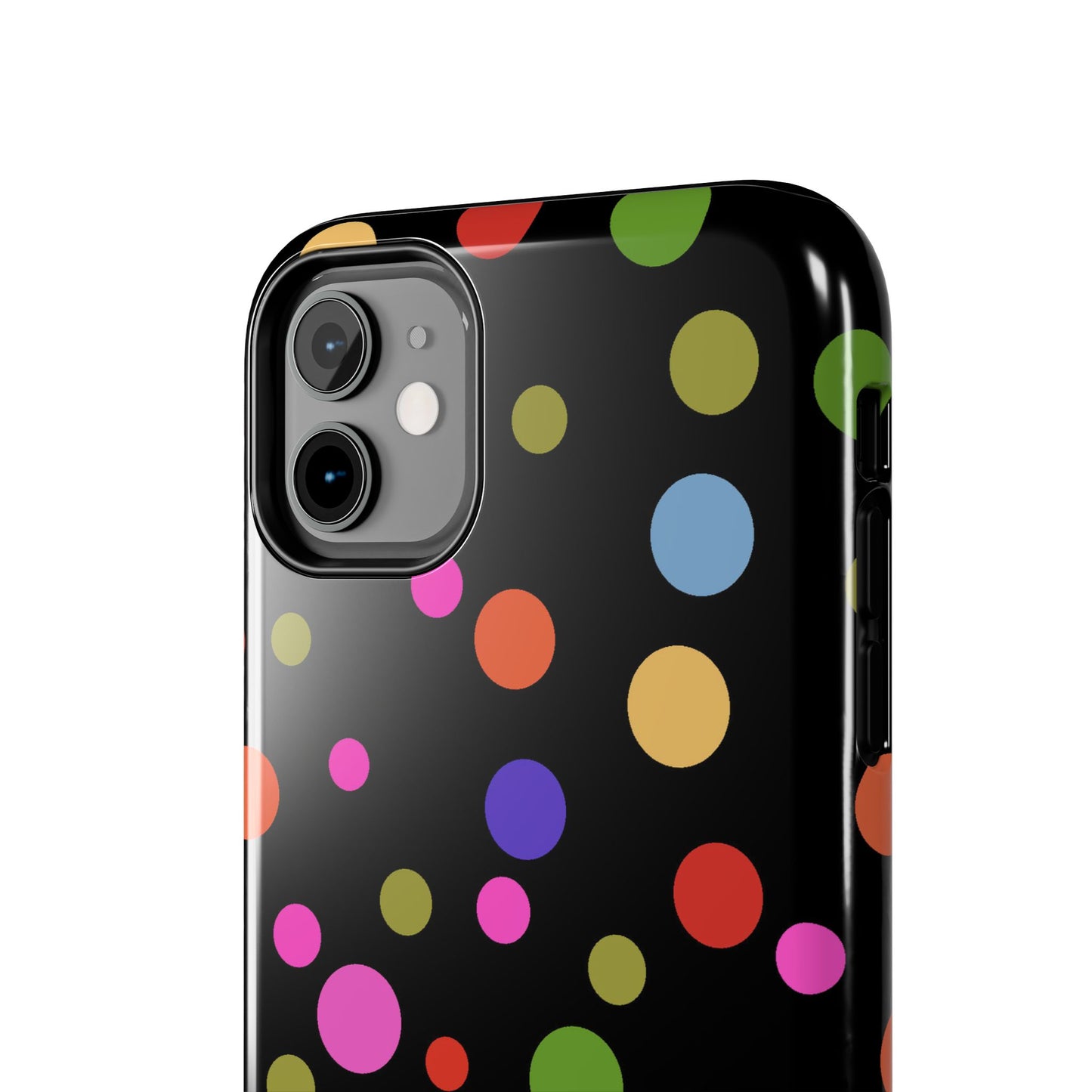 Dot Assortment Black Phone Case