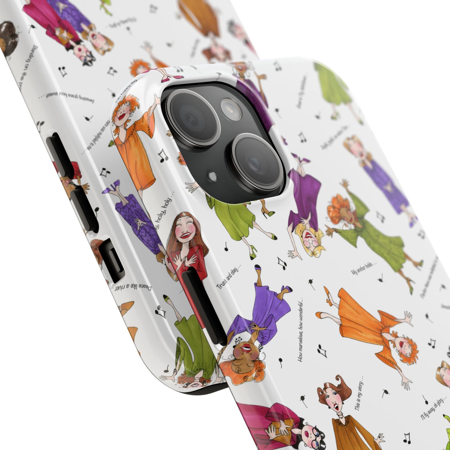 Sing it Sister White Phone Case