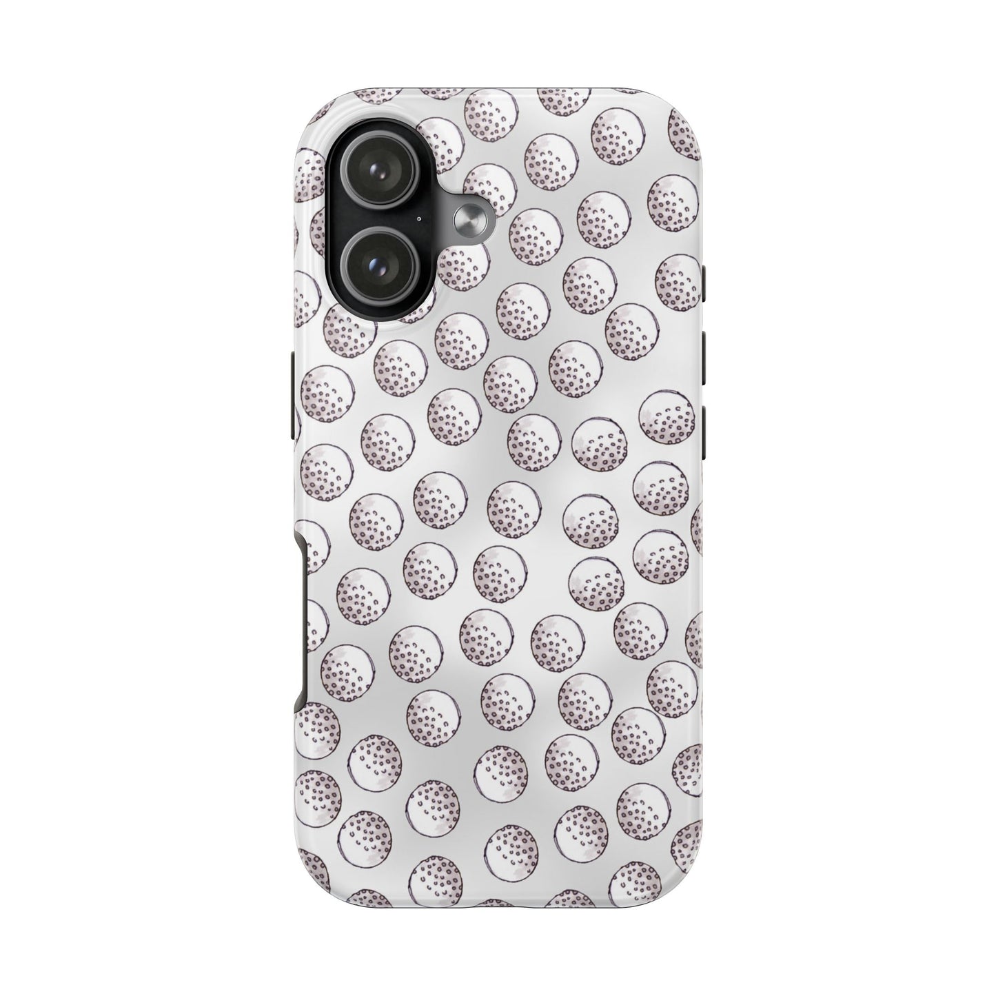 Ball Dots Gray Phone Case