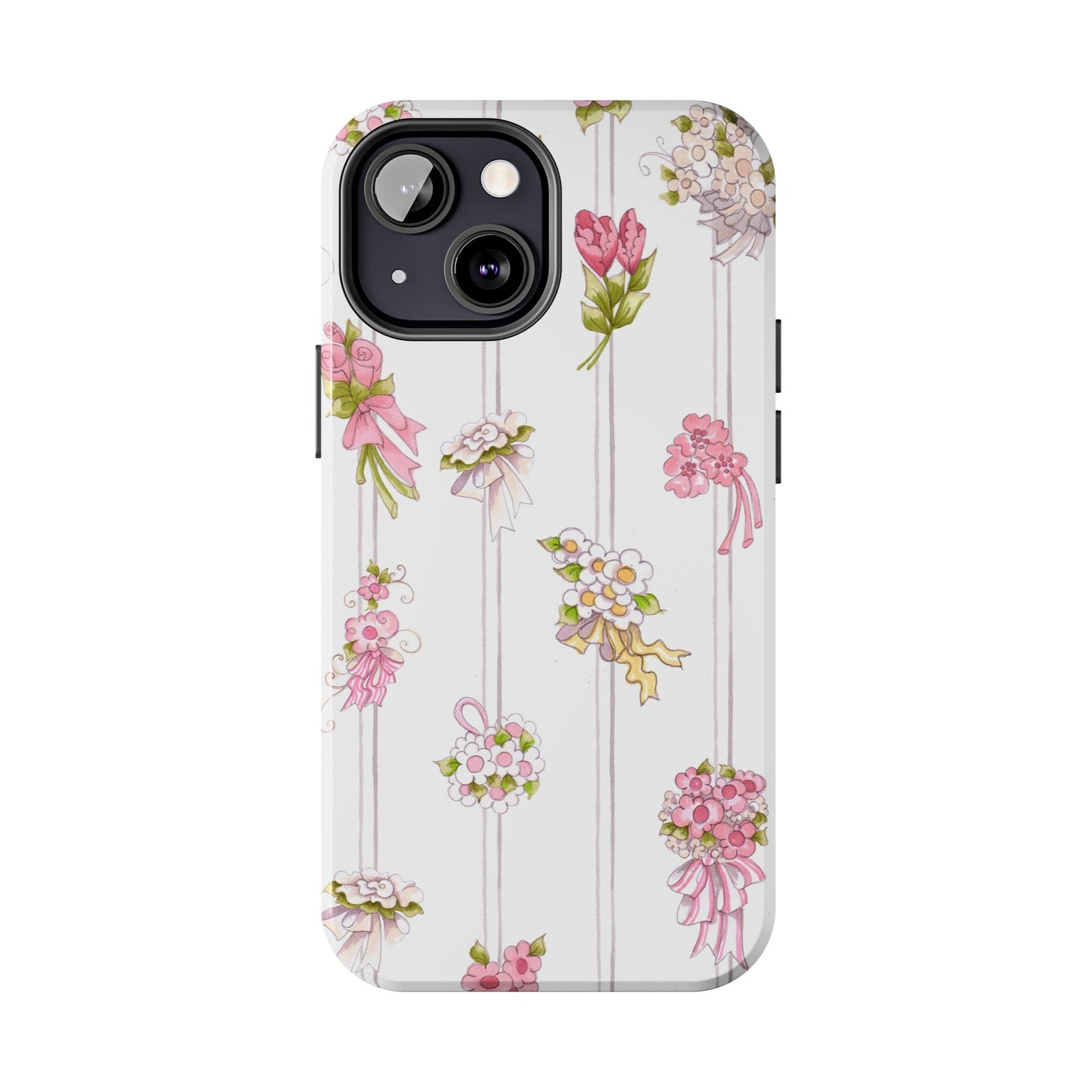 Bouquet Stripe Phone Case