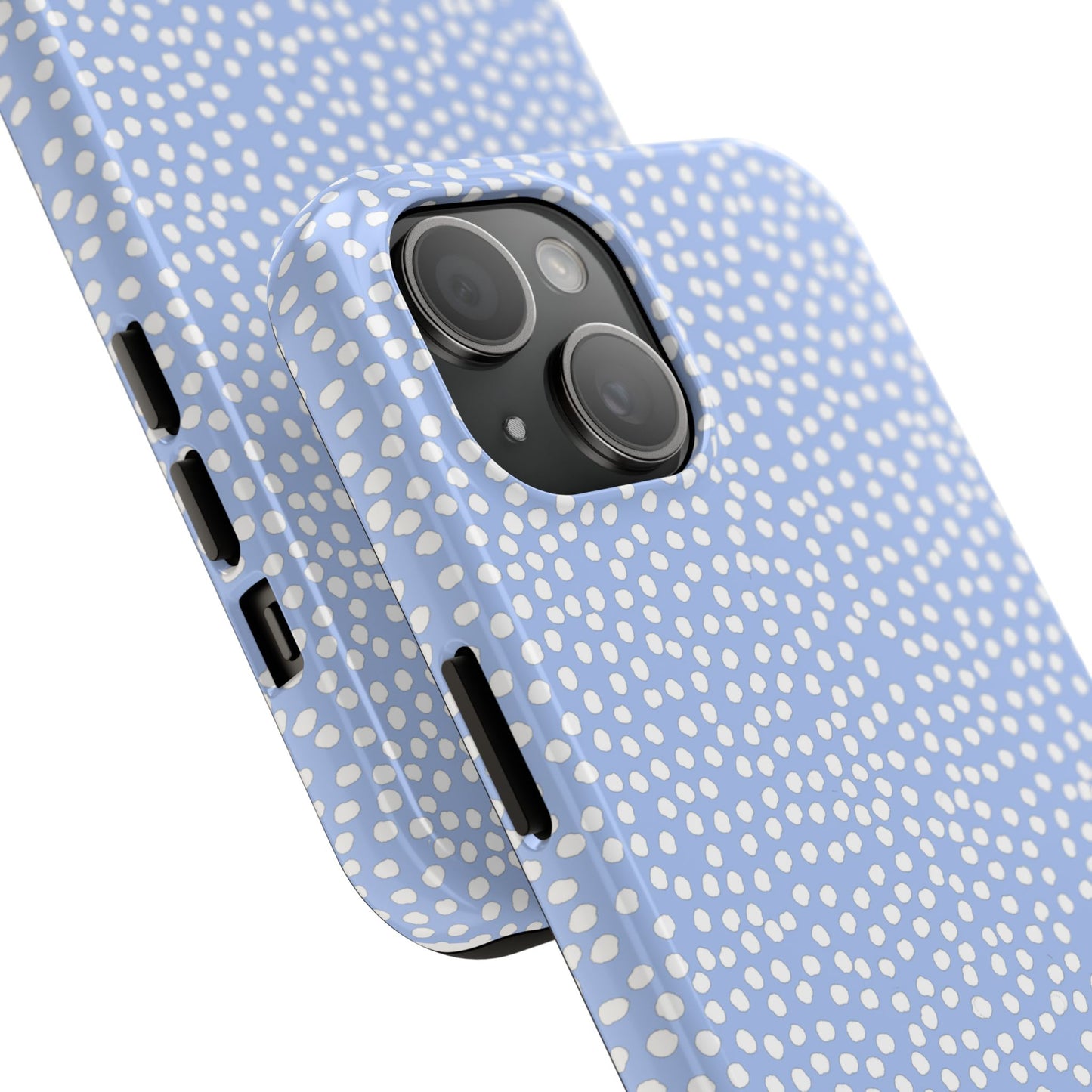 Bitty Dots Blue / White Phone Case