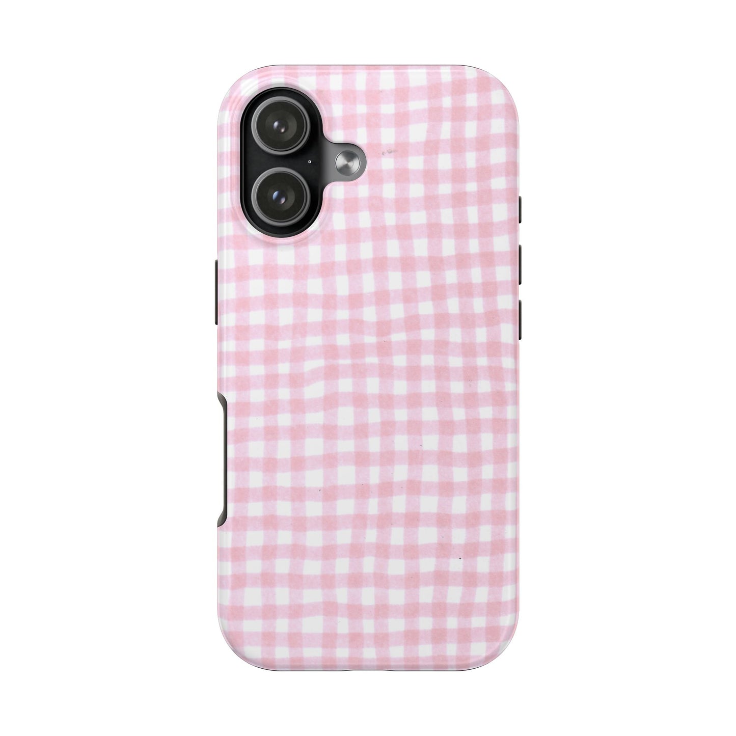 Wonky Chipper Check Pink Phone Case