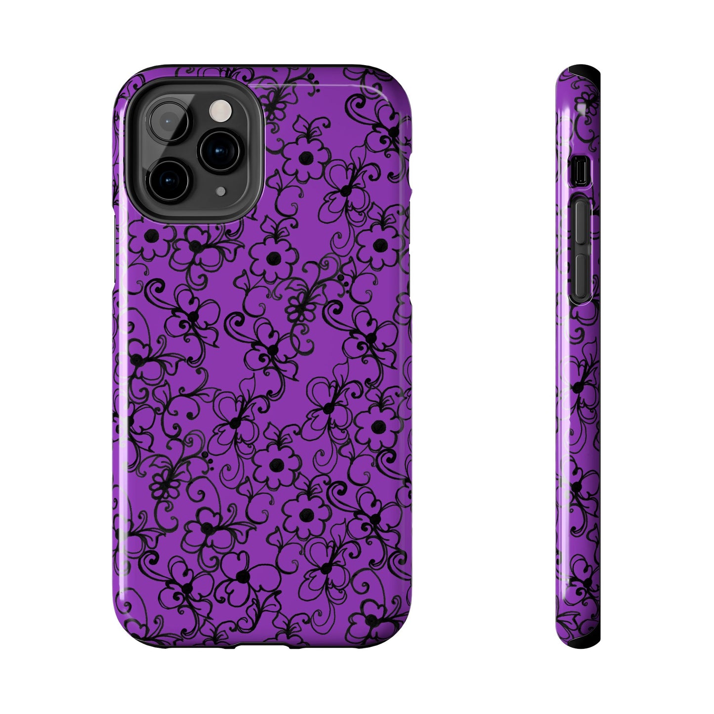 Daisy Jungle Purple Phone Case