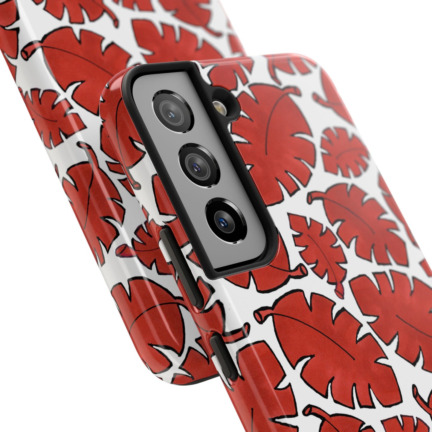 Red Bananas White Phone Case