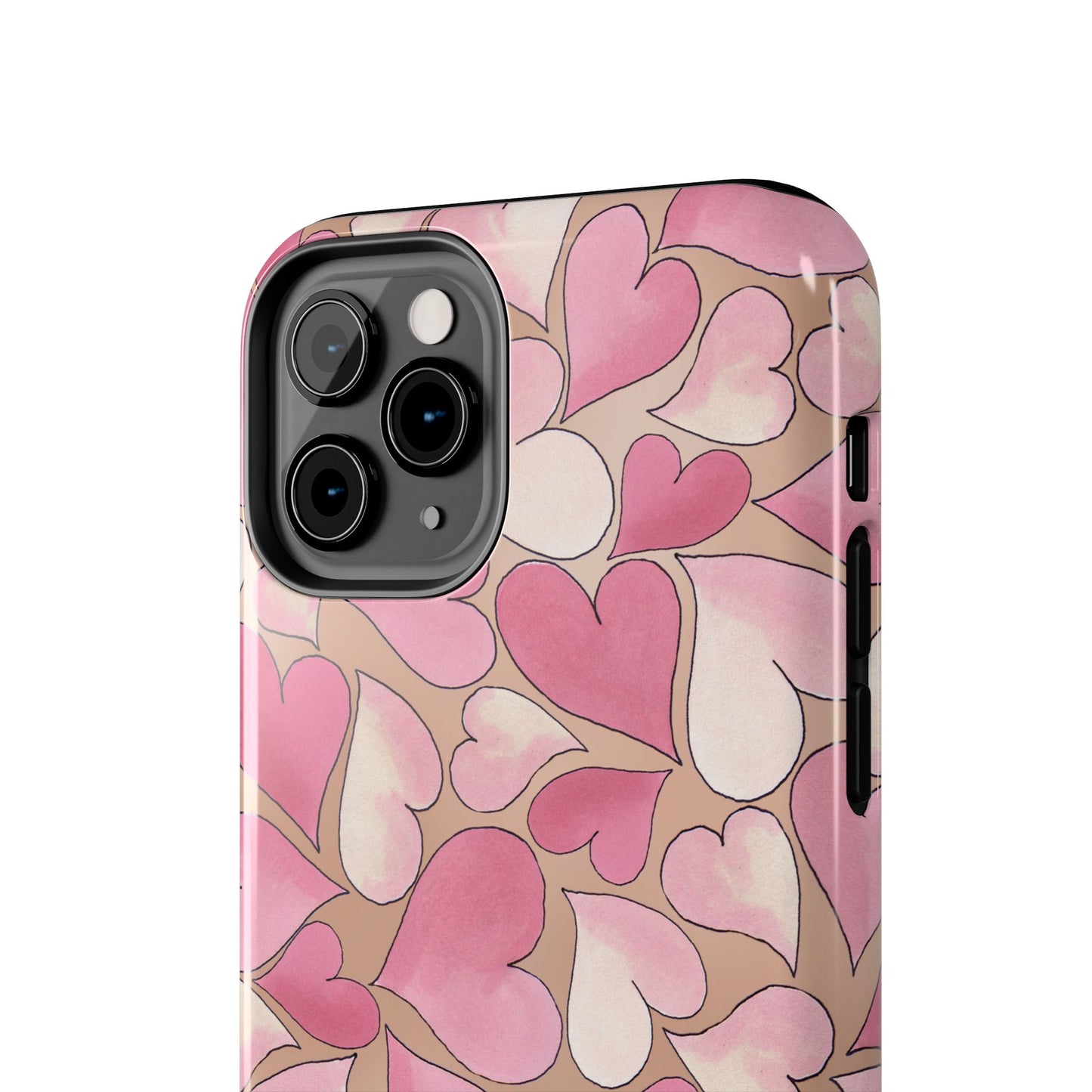 Hearts Malt Phone Case