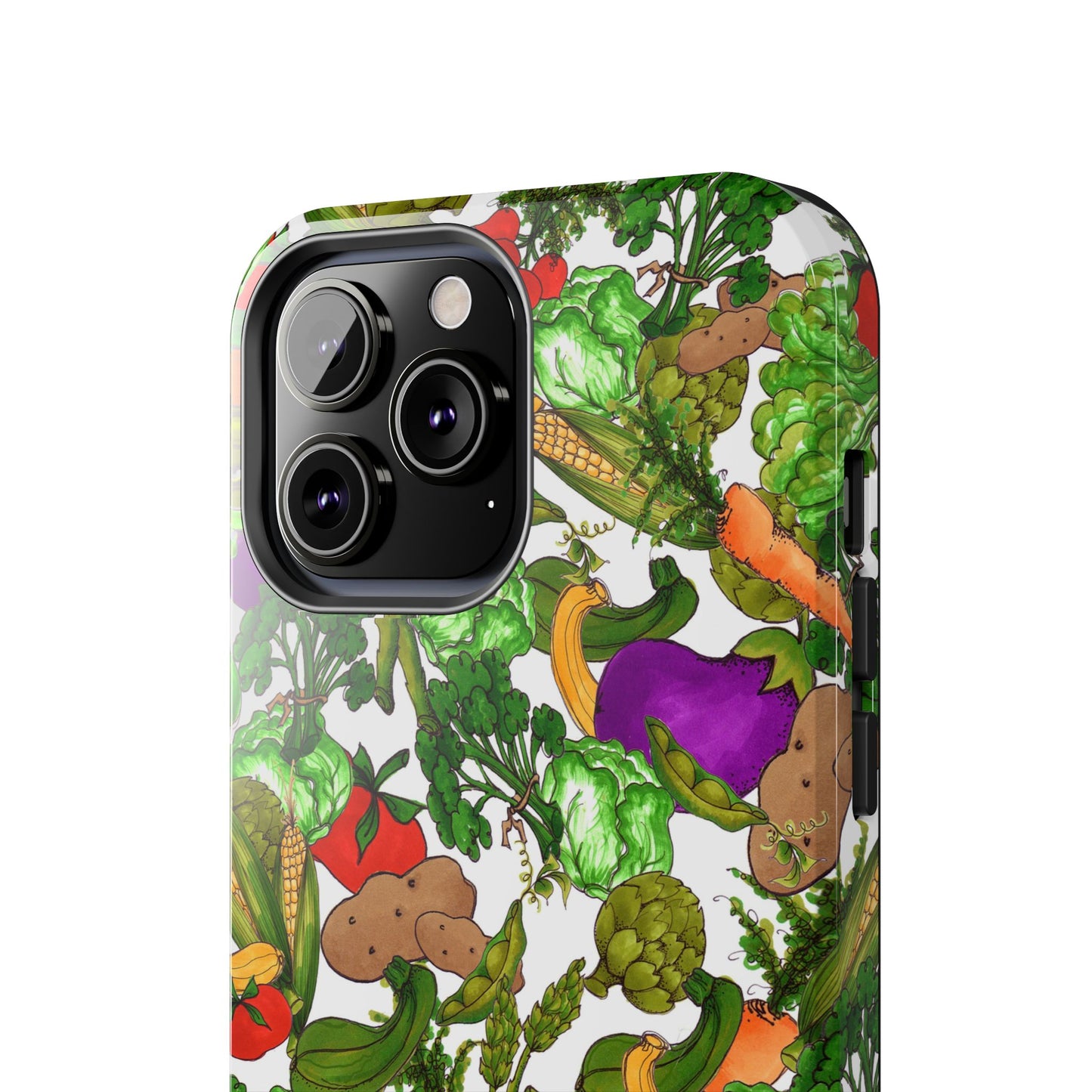 Veggie Jungle White Phone Case