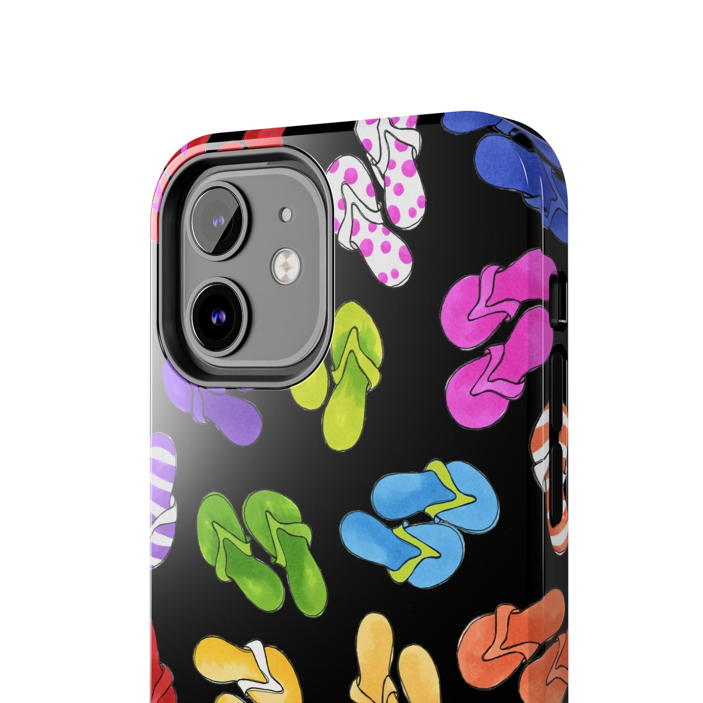 Fun Flops Black Phone Case