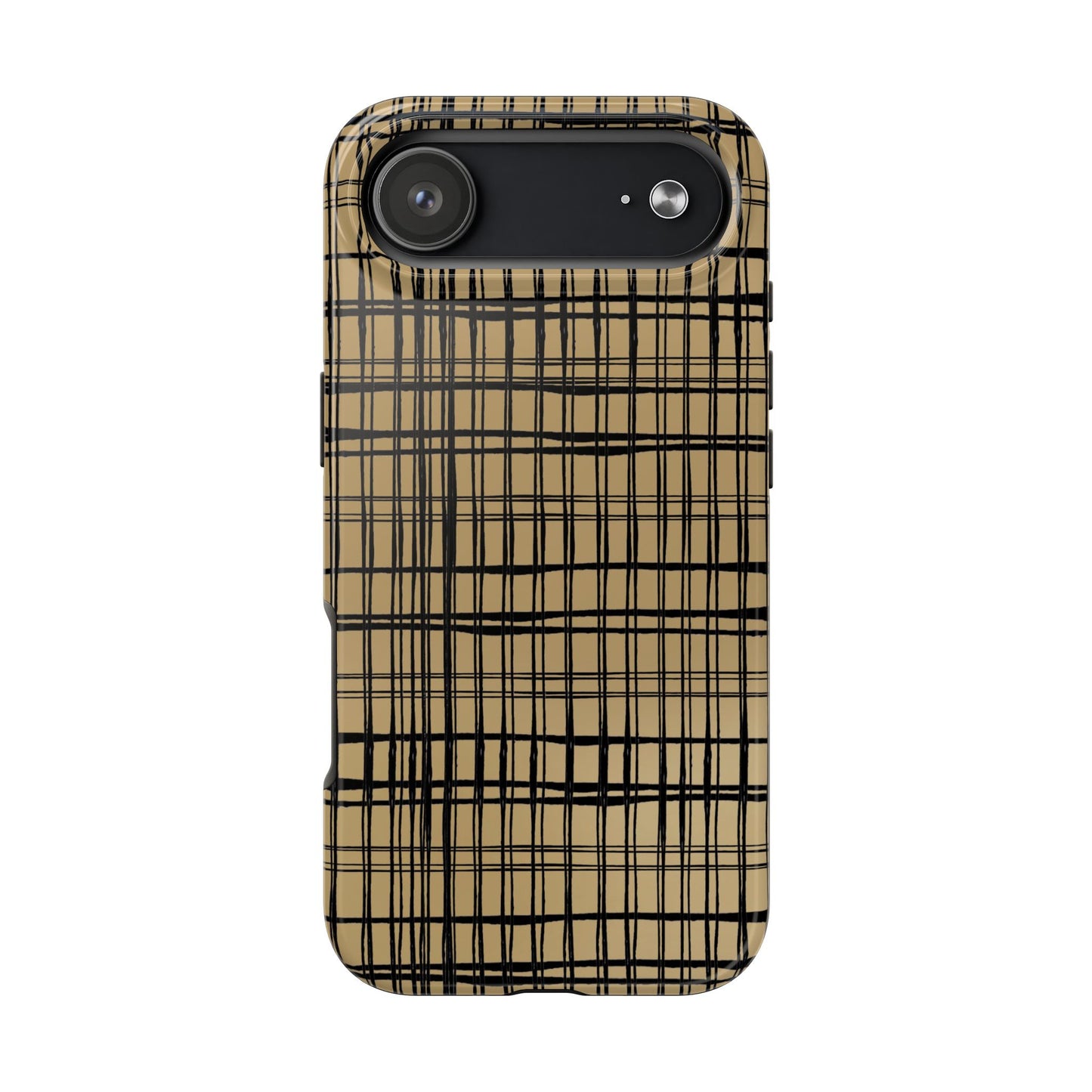 Doggie Fence Tan Phone Case
