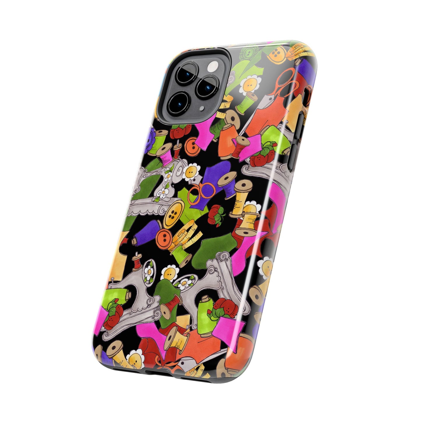 Kaleidasew Black Phone Case