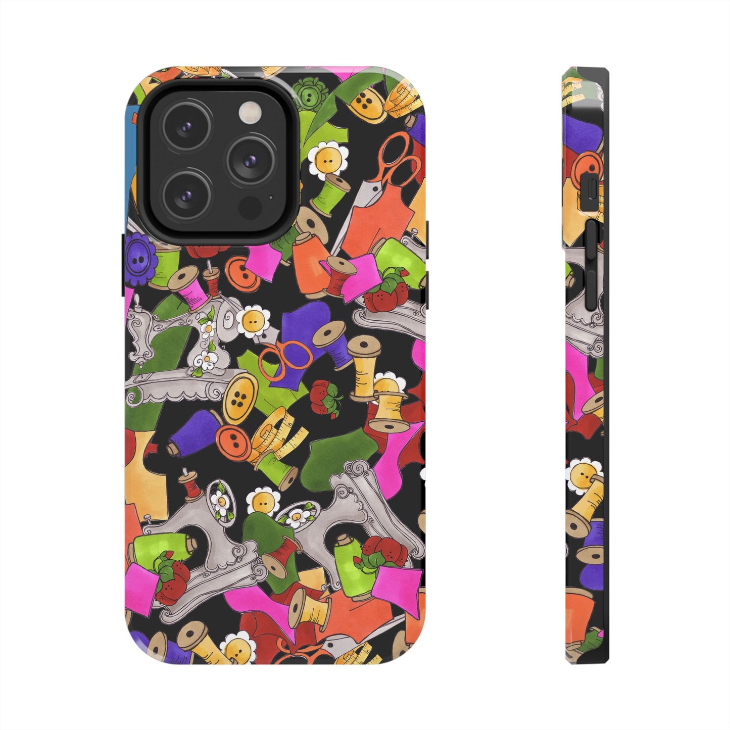 Kaleidasew Black Phone Case
