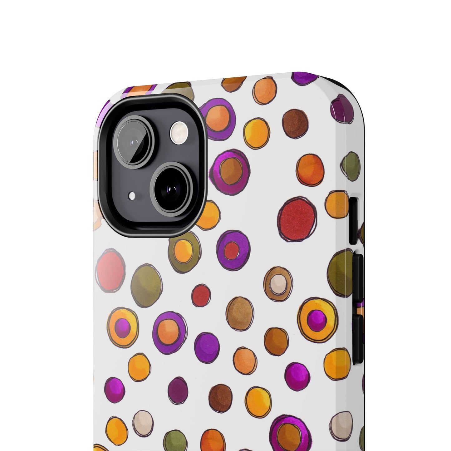 Sesame Dot White Phone Case