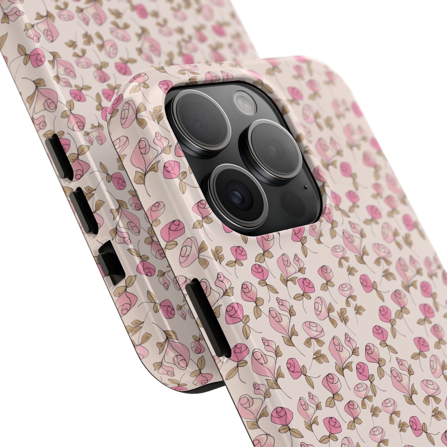 Little Bitty Roses Pink Phone Case