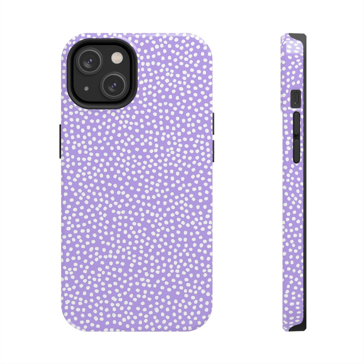 Bitty Dots Lilac / White Phone Case