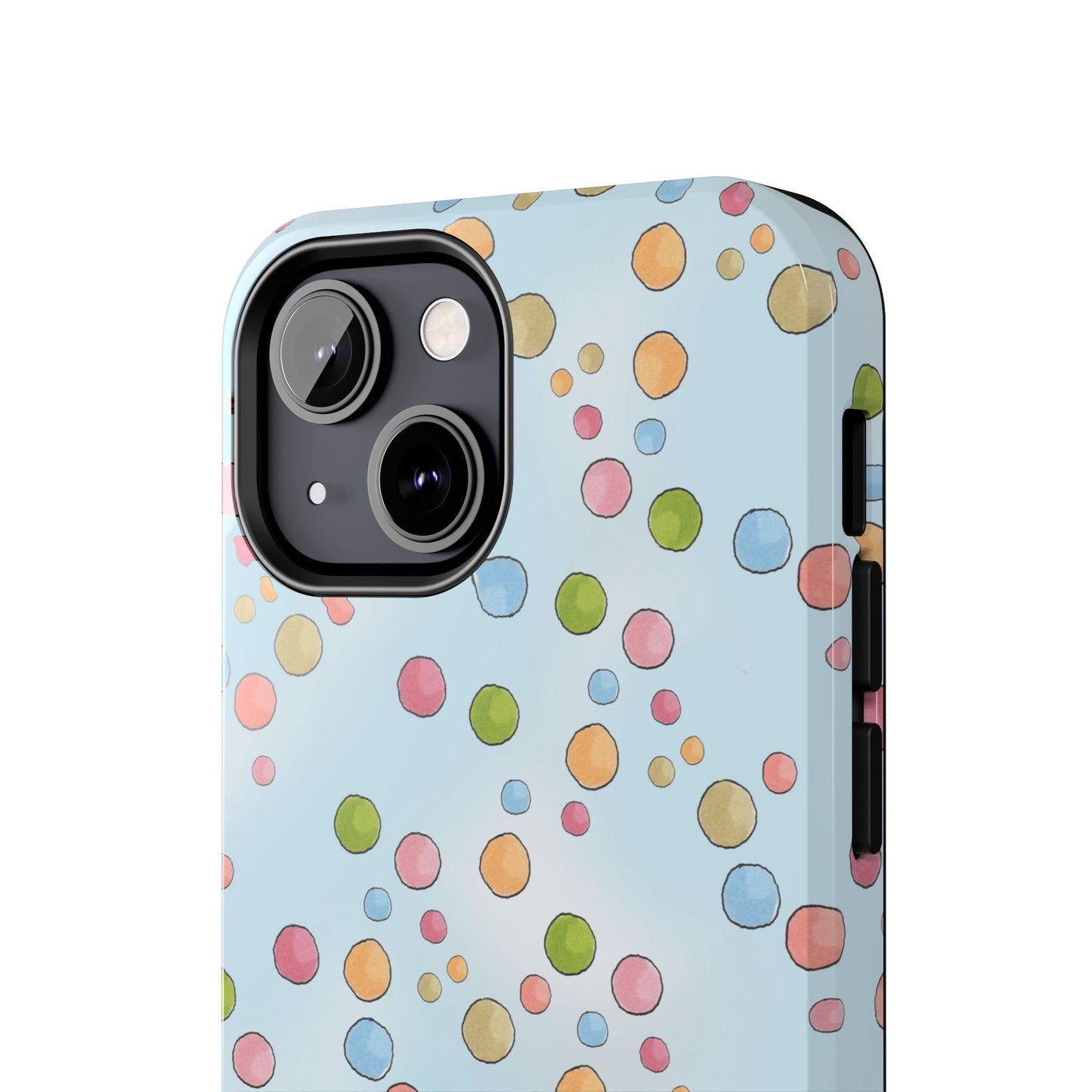 Clown Dots Blue Sky Phone Case