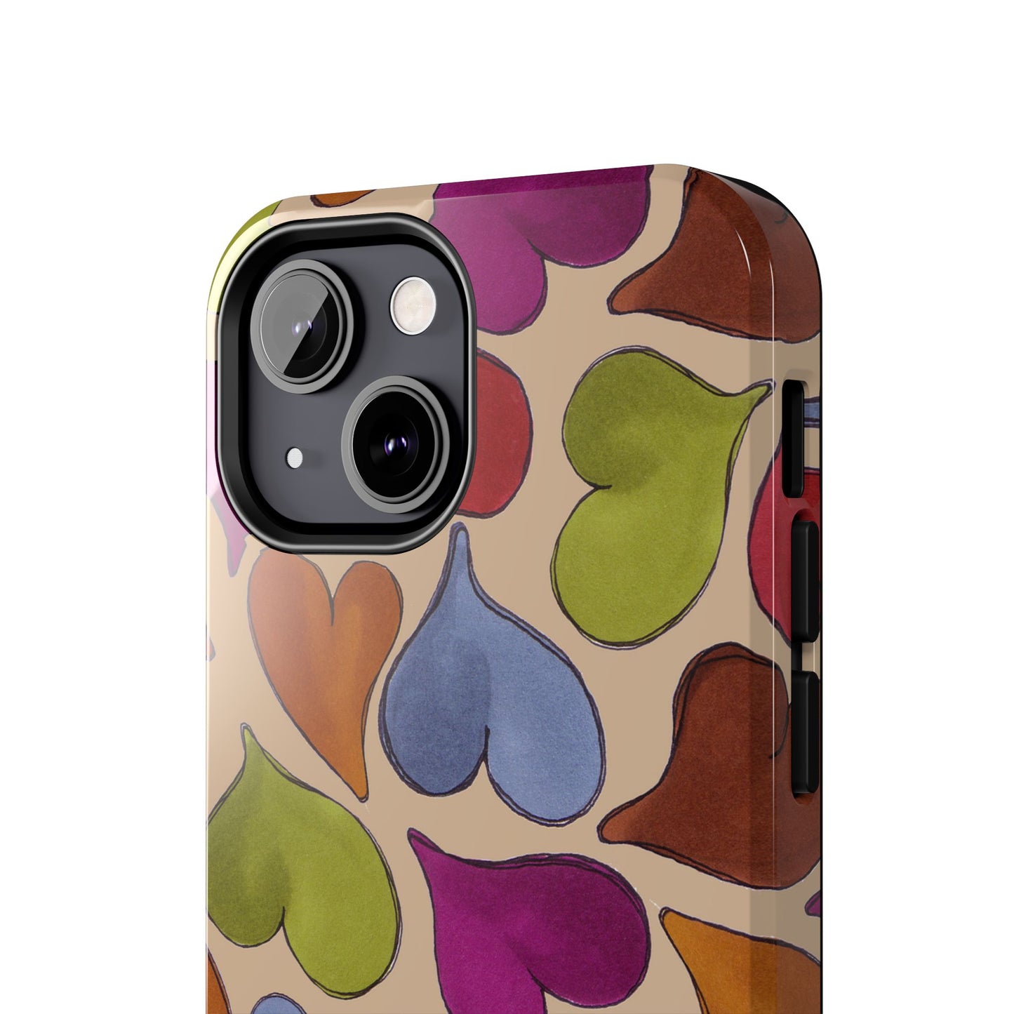 Big Hearted Khaki Phone Case