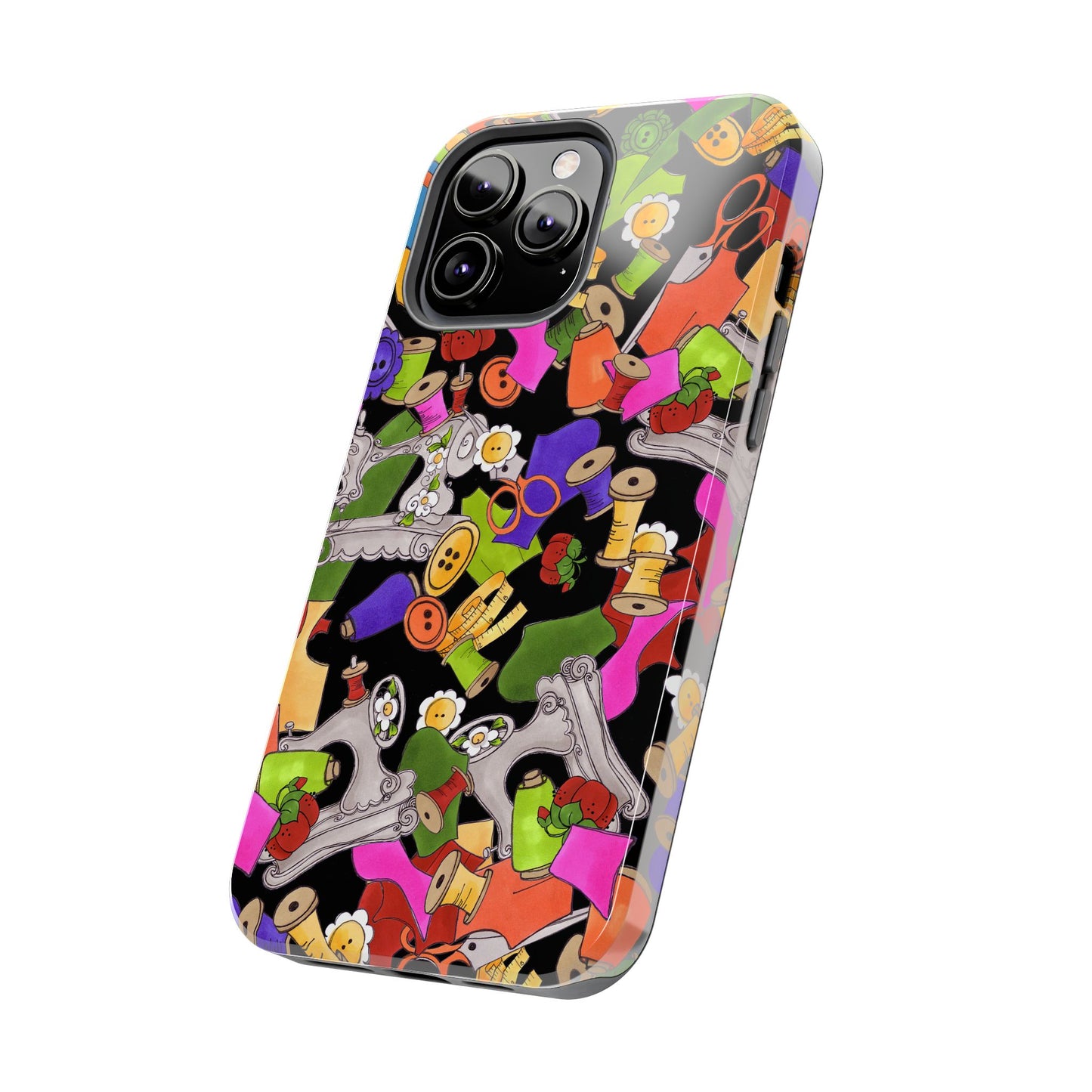 Kaleidasew Black Phone Case