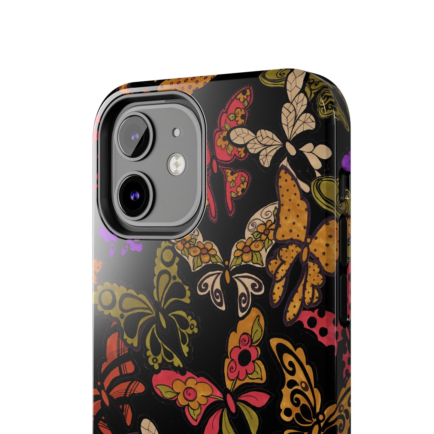 Flighty Black Phone Case