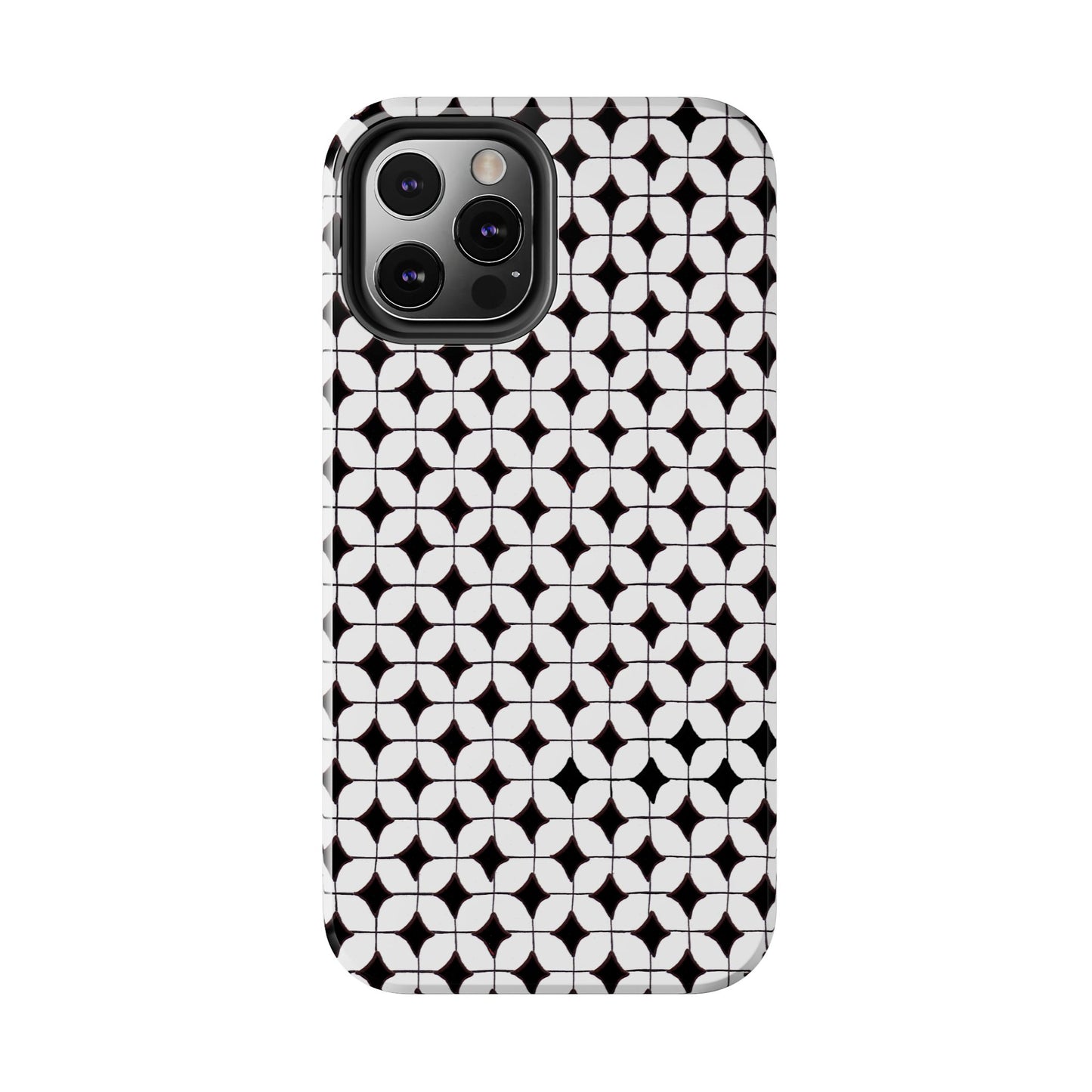 Tile-ish Black Phone Case