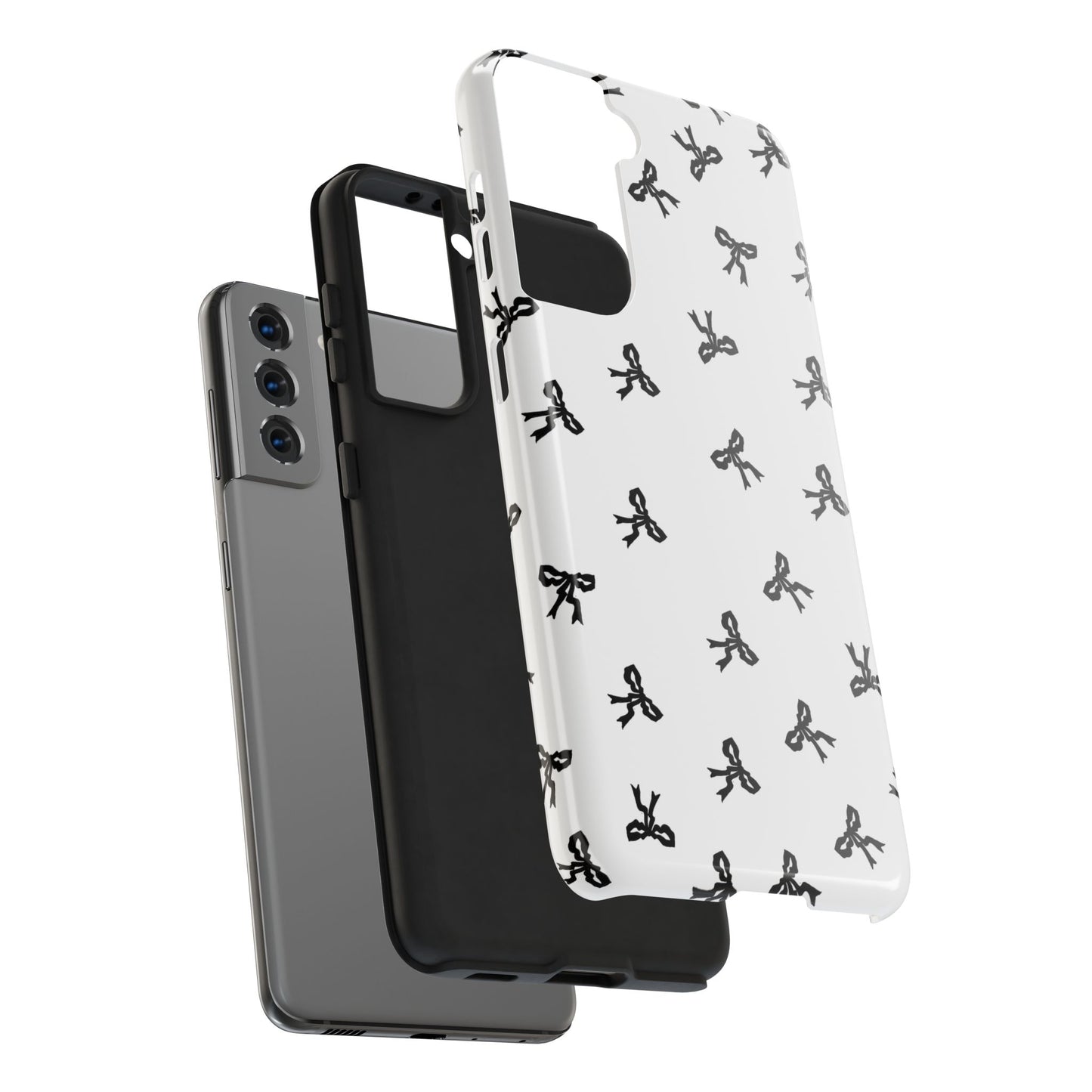 Black Bows Phone Case