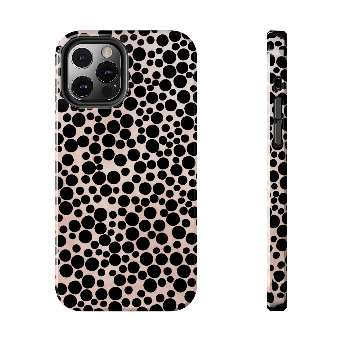 Felt Dots Pink Phone Case