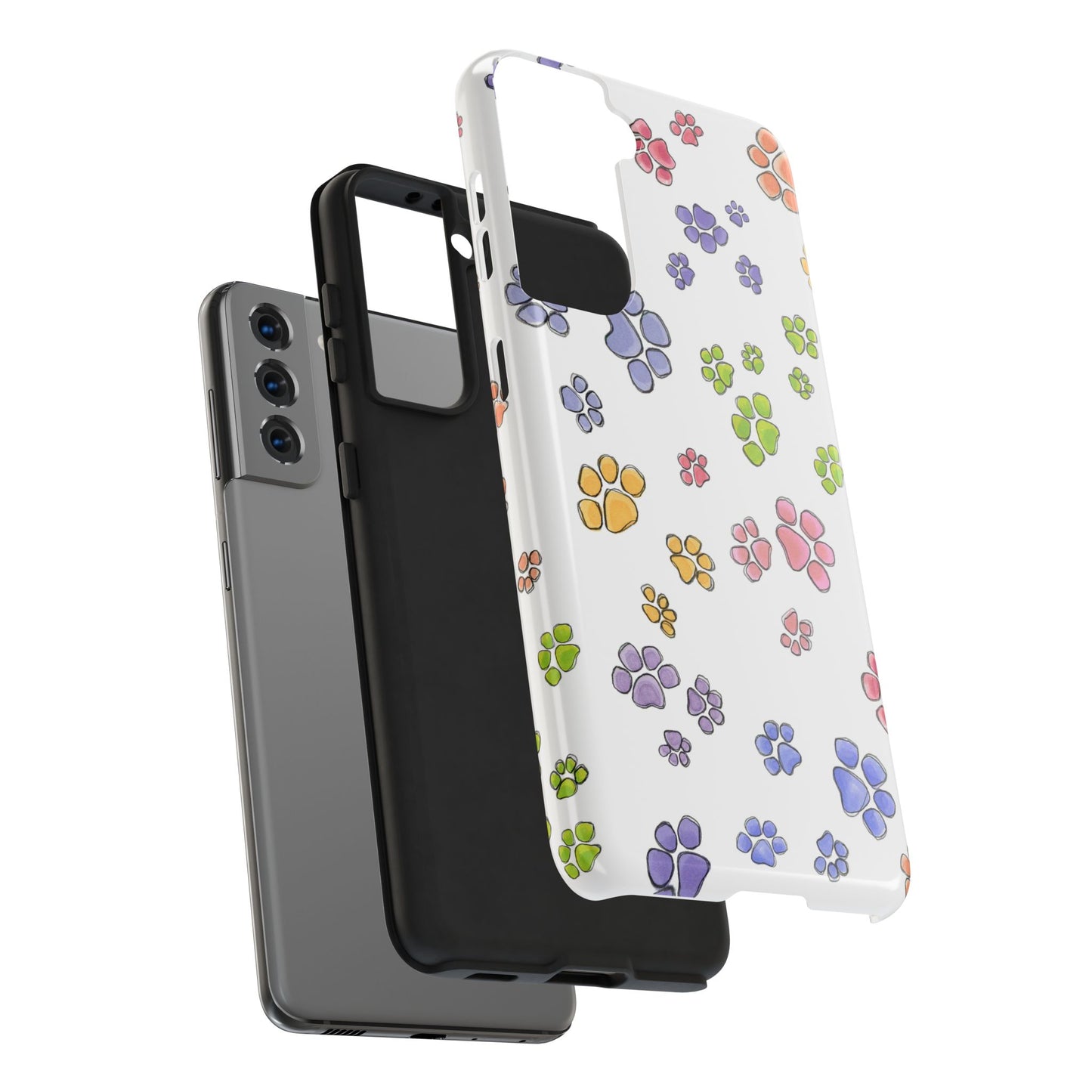 Pastel Paws Phone Case