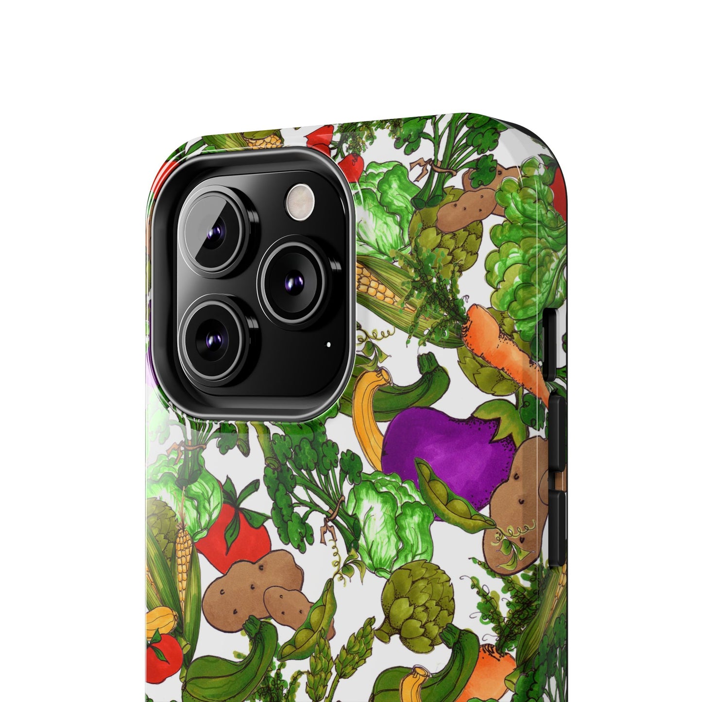 Veggie Jungle White Phone Case