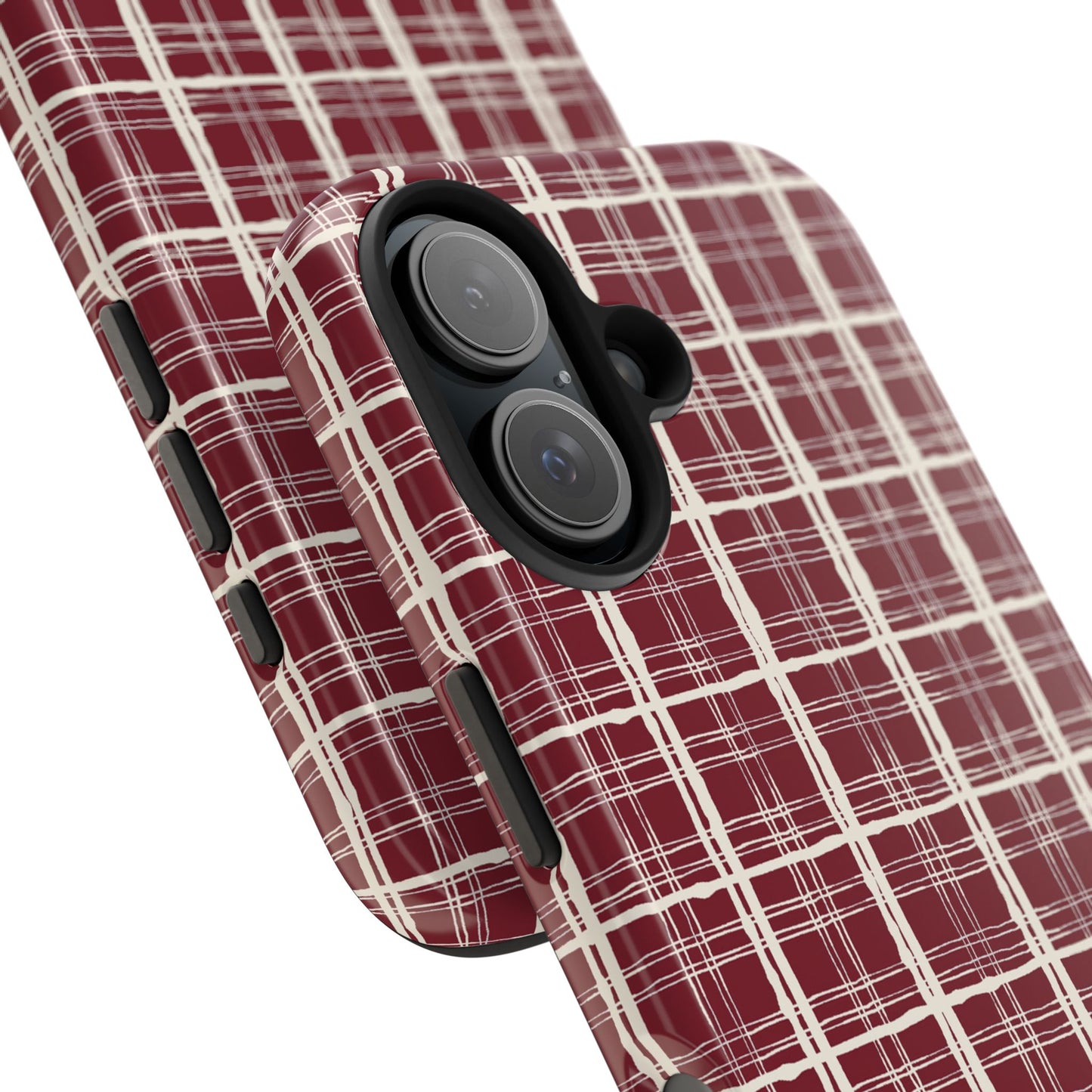 Red Plaid Phone Case
