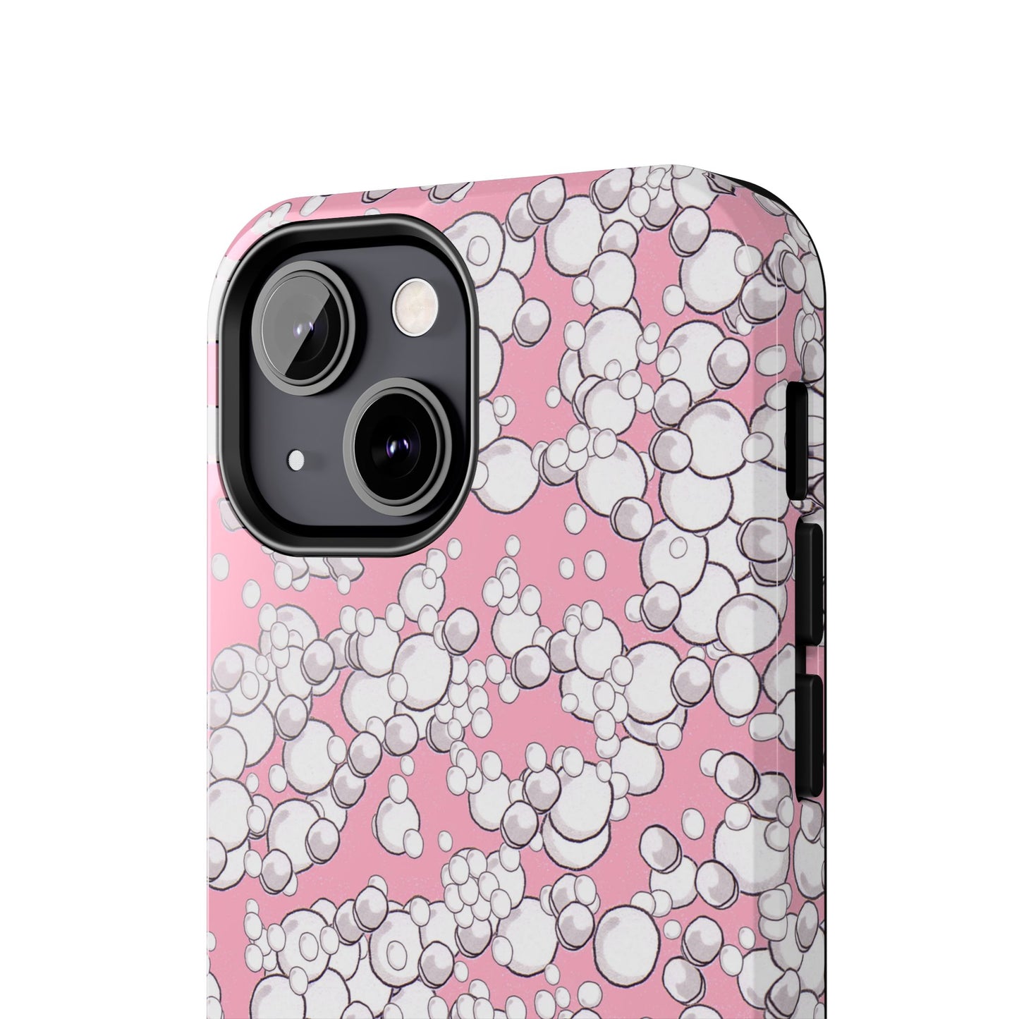 Bubble Dots Pink Phone Case