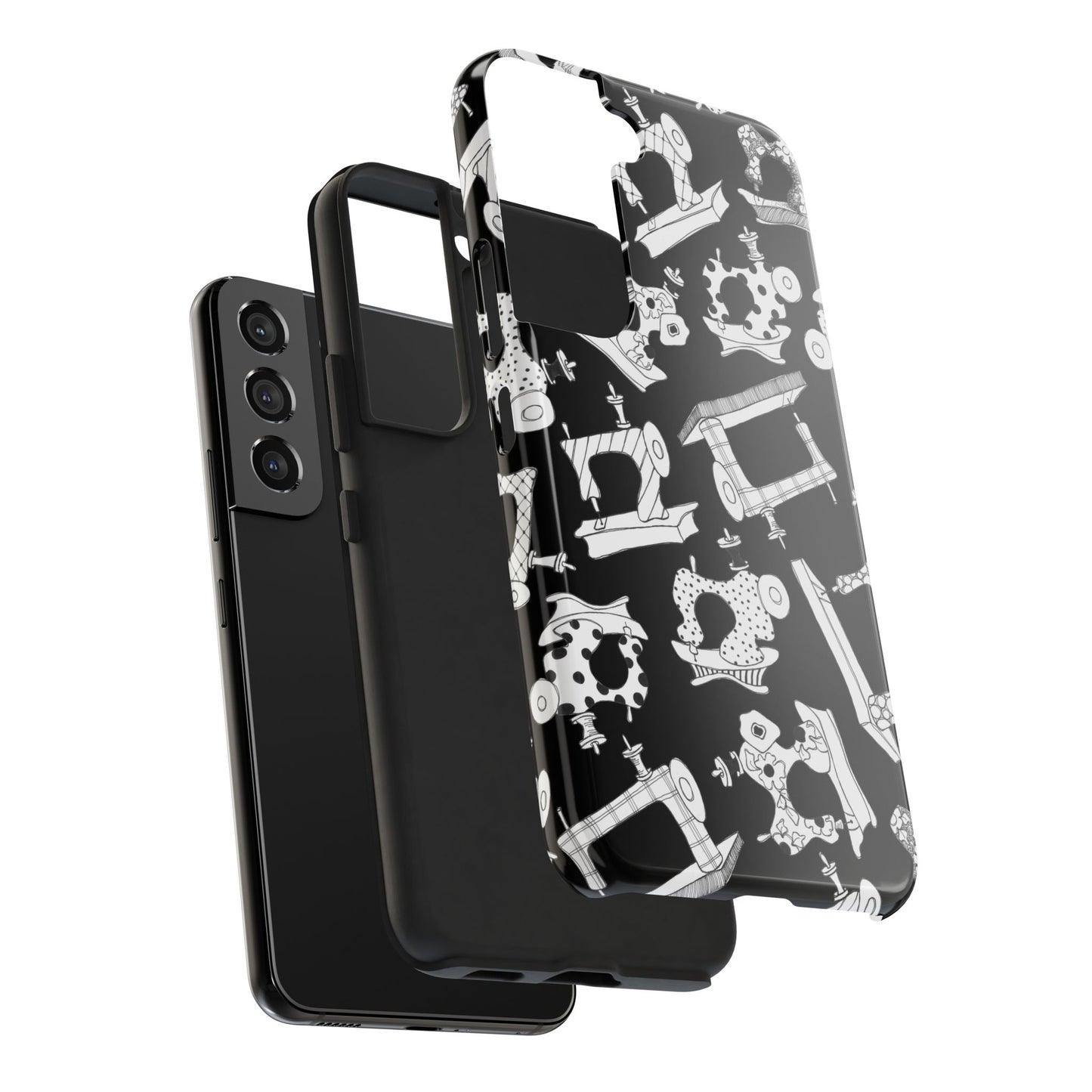 Sew Essential Black Phone Case