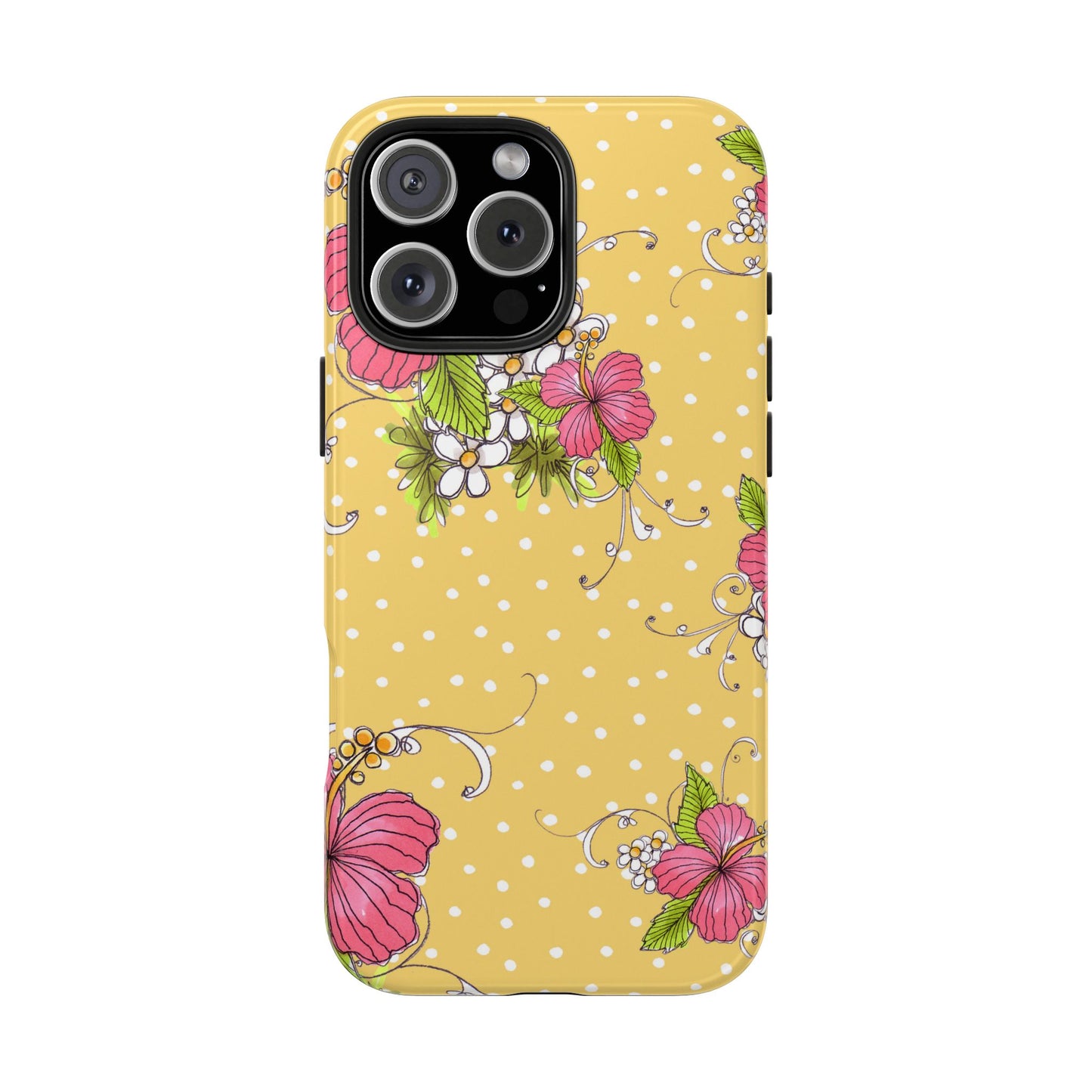 Lady Luau Yellow Phone Case