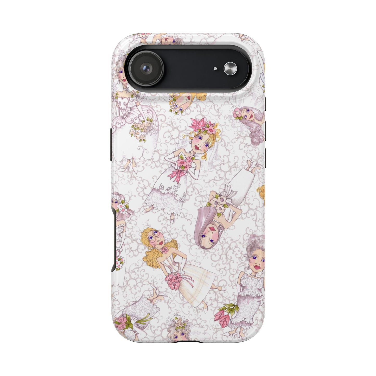 Bridal Scroll Phone Case