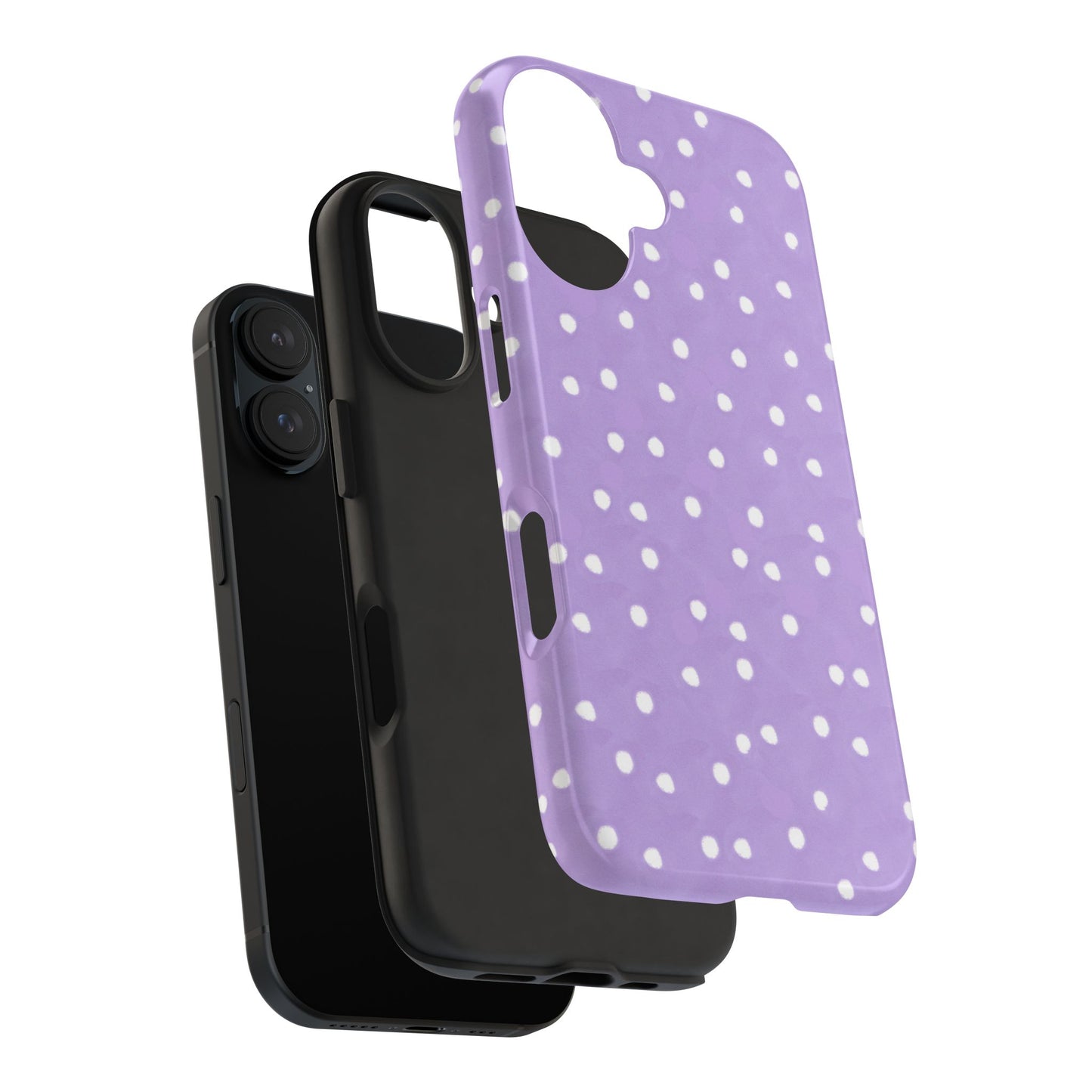 Space Dots Lilac Phone Case
