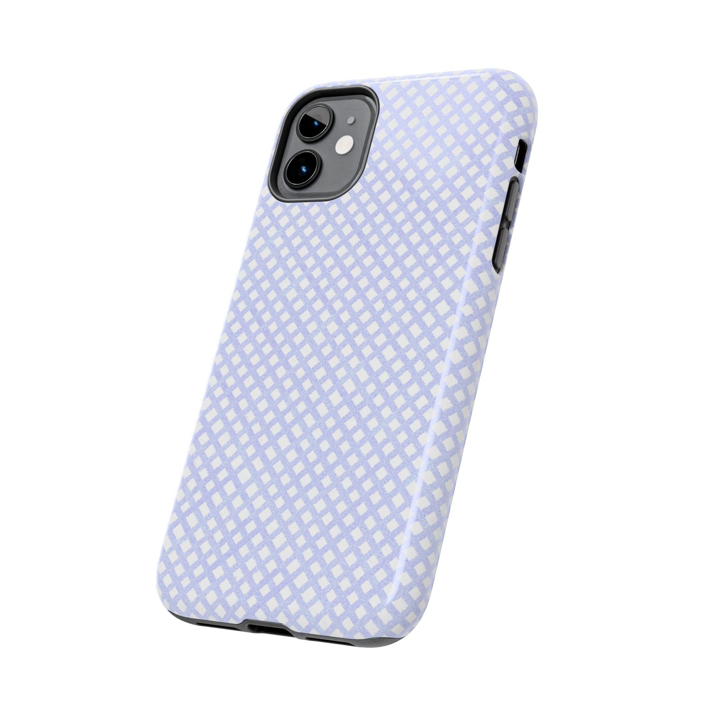 Bias Check Light Blue Phone Case