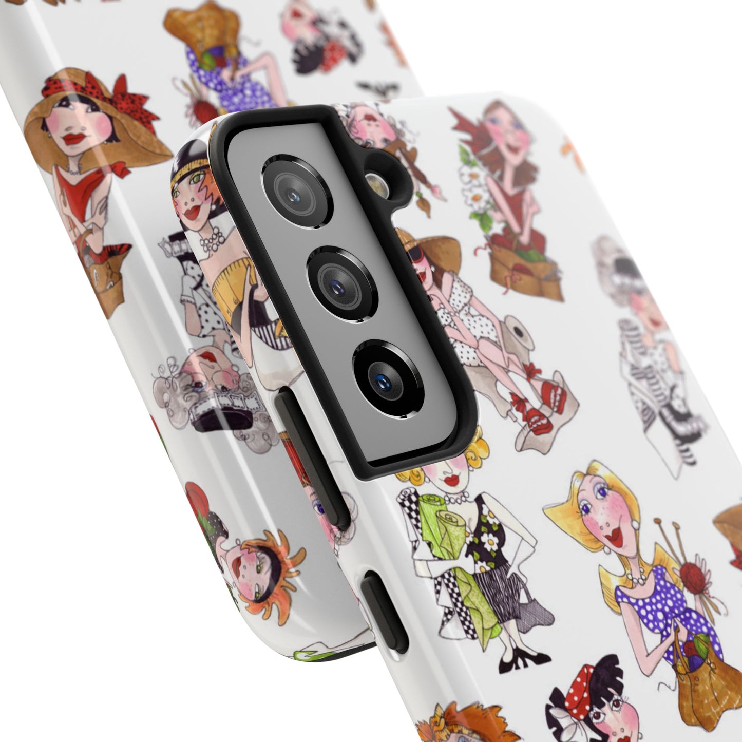 Creative Toss White Phone Case