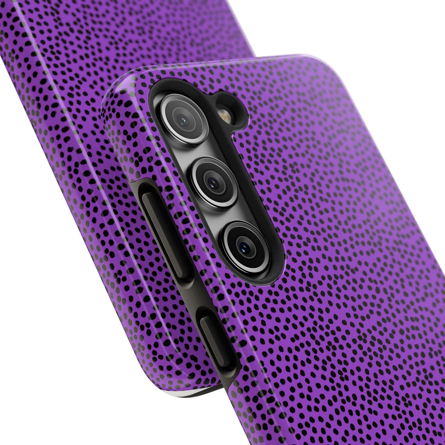 Gypsy Dots Purple / Black Phone Case
