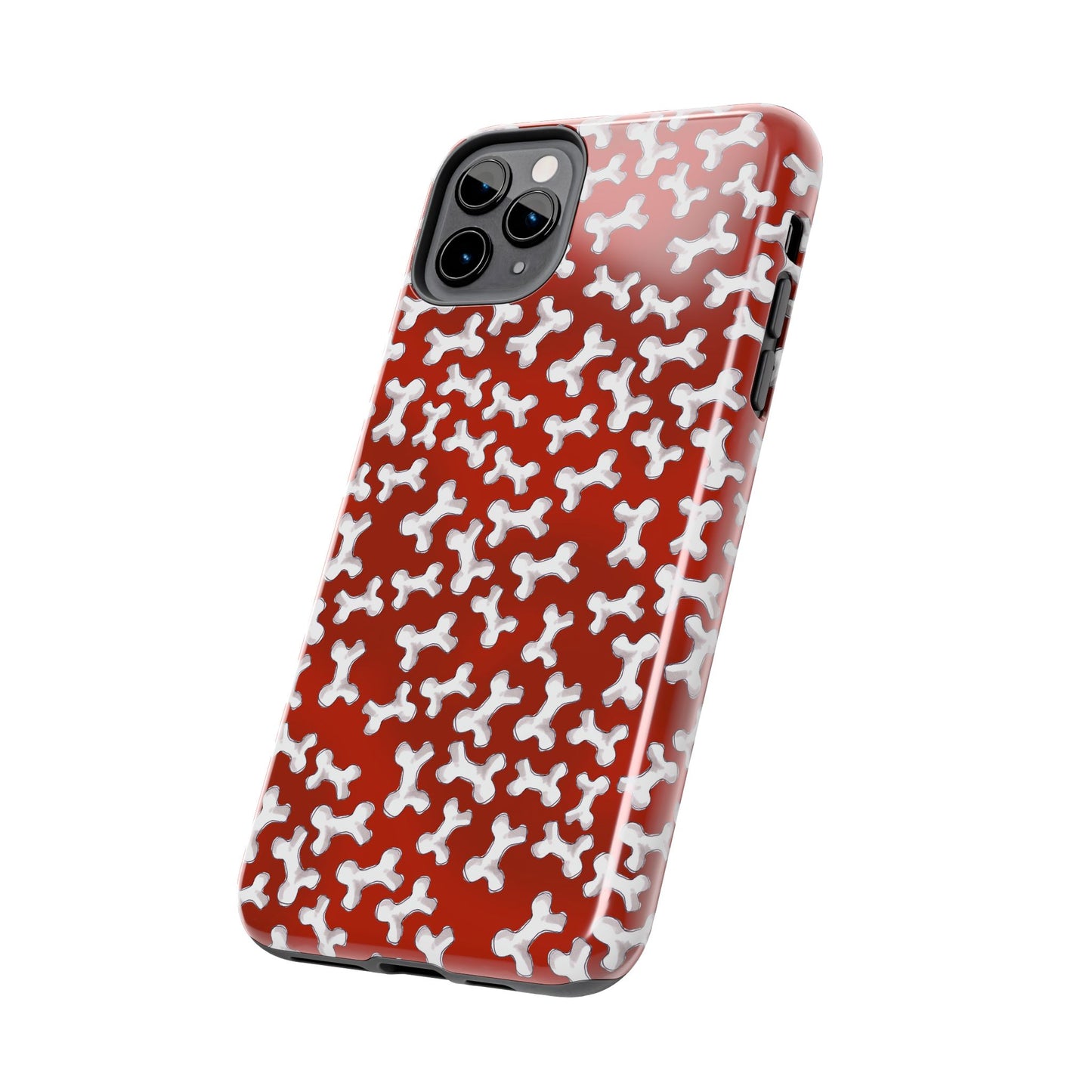 Bones a Lot Red Phone Case